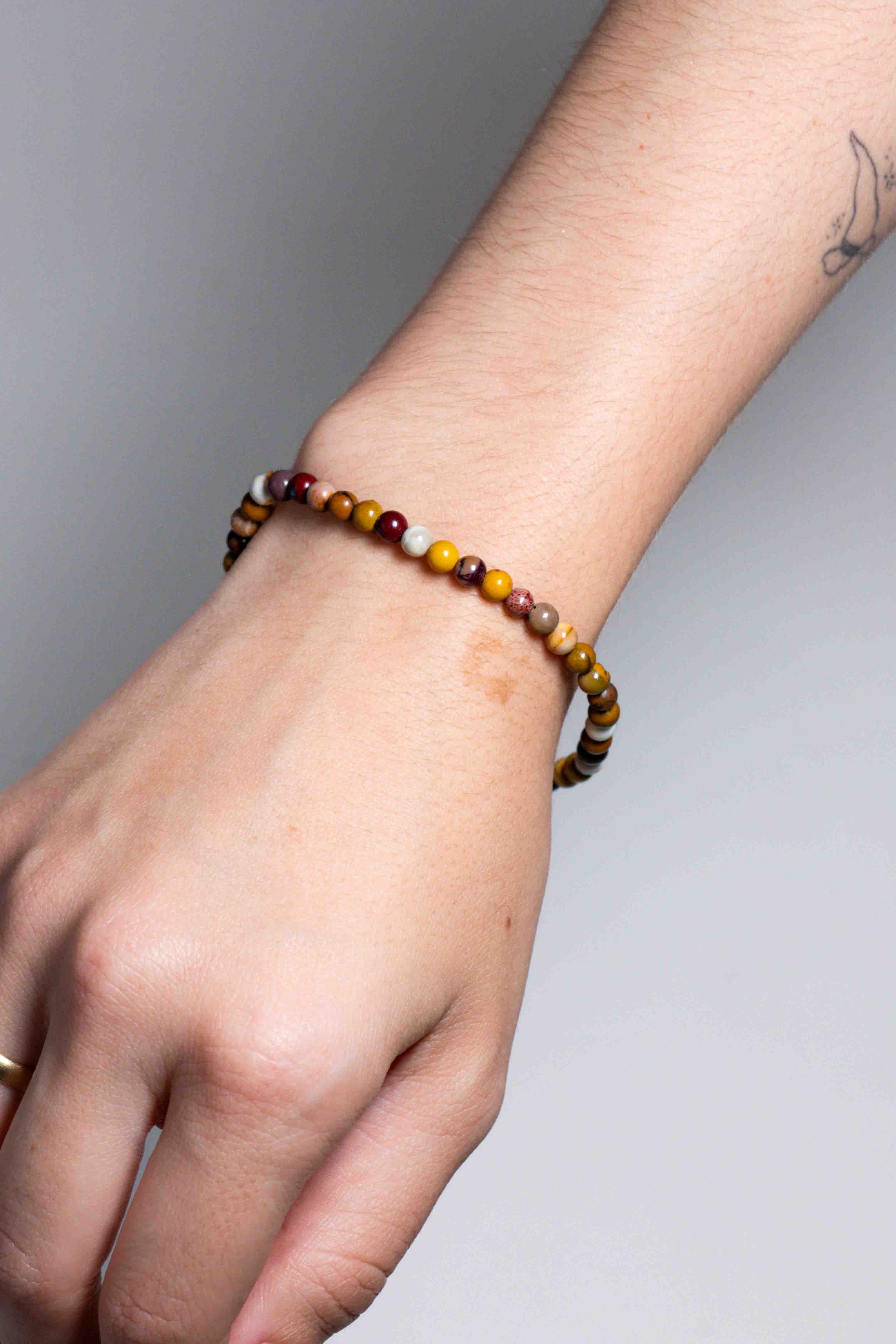 Pulsera Jaspe Mokaita 4mm