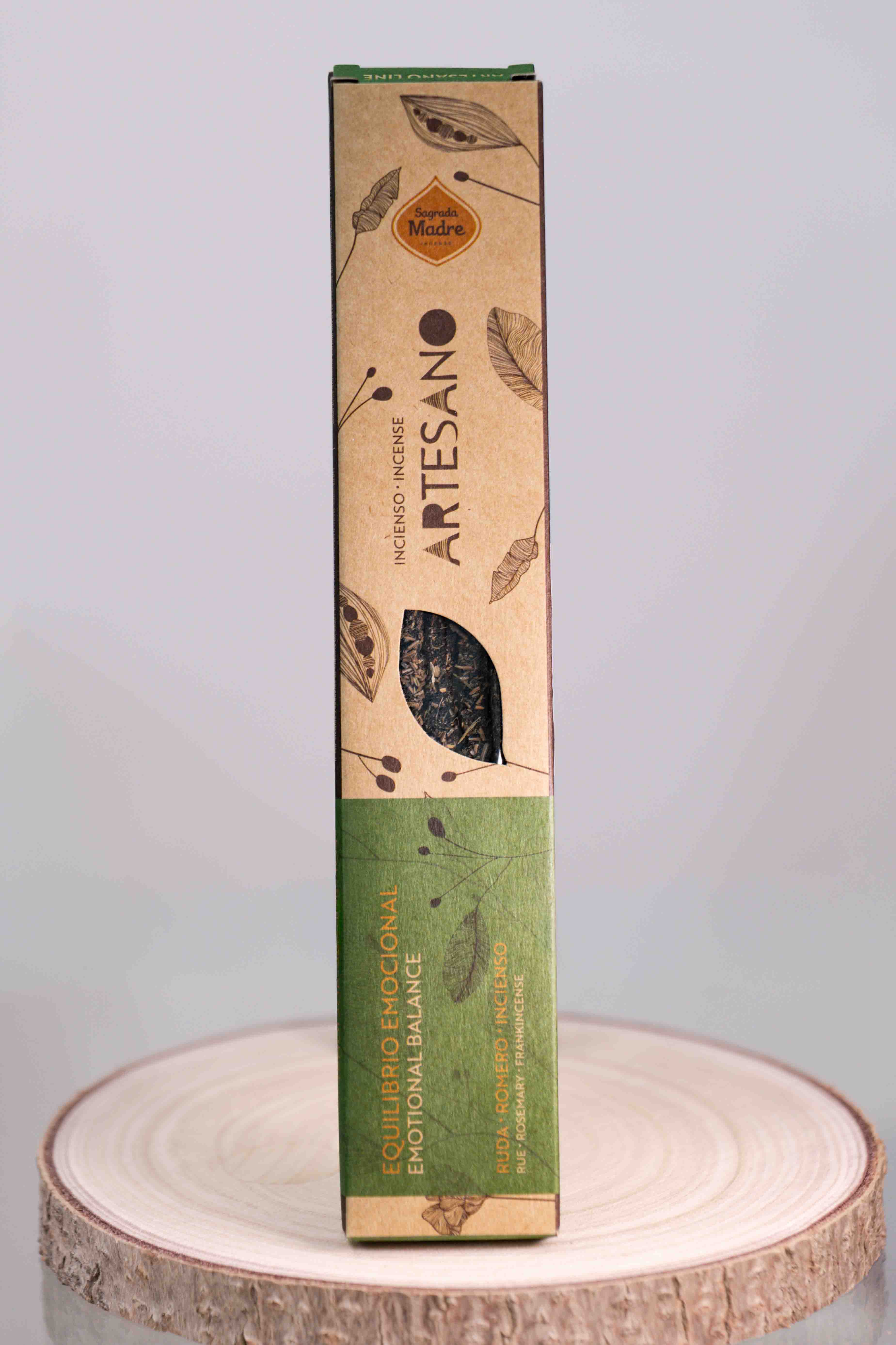 Incienso Artesano Palo Santo y Romero - Sagrada Madre