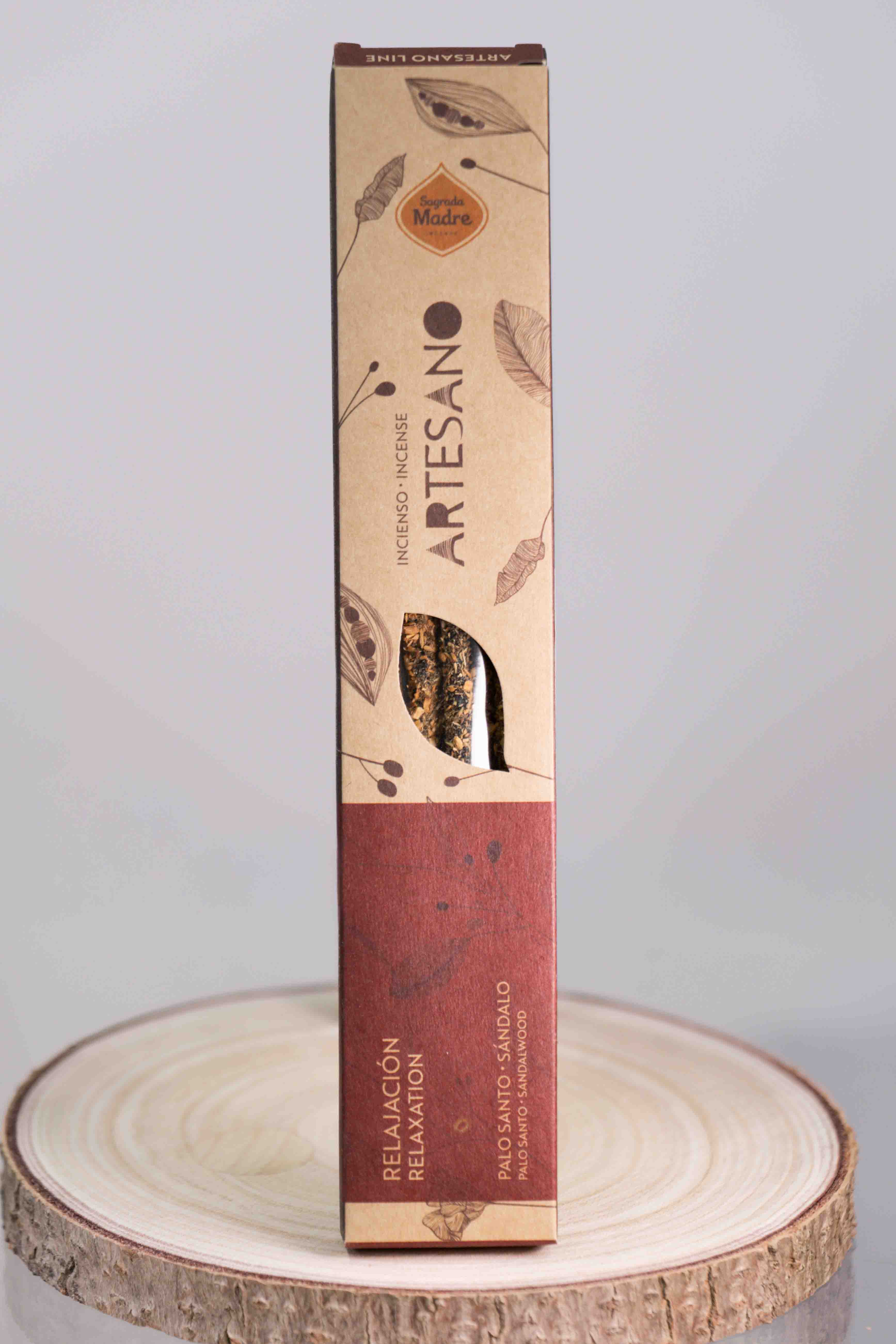 Incienso Artesano Palo Santo y Sándalo – Sagrada Madre