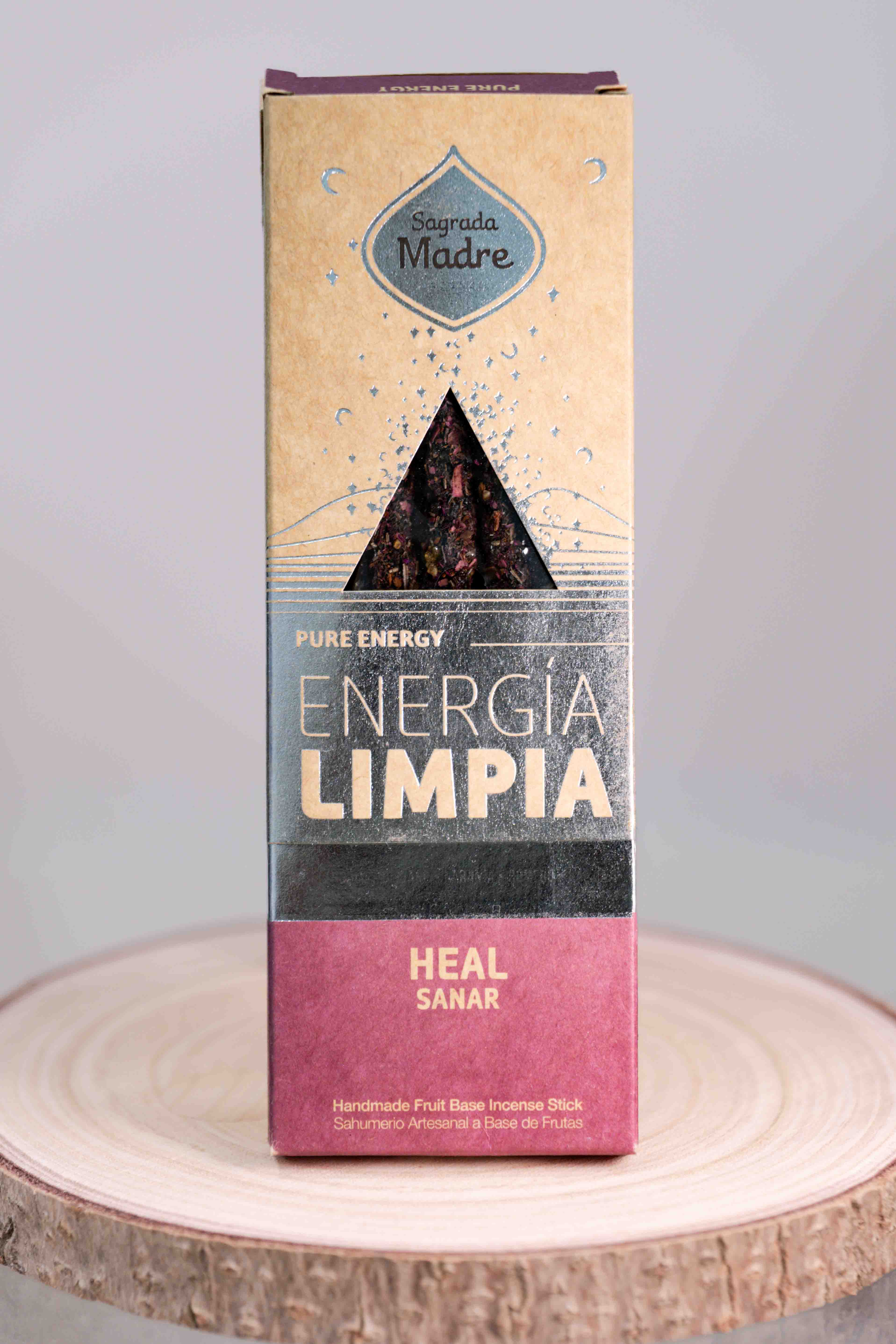 Incienso Energía Limpia: Sanar – Sagrada Madre