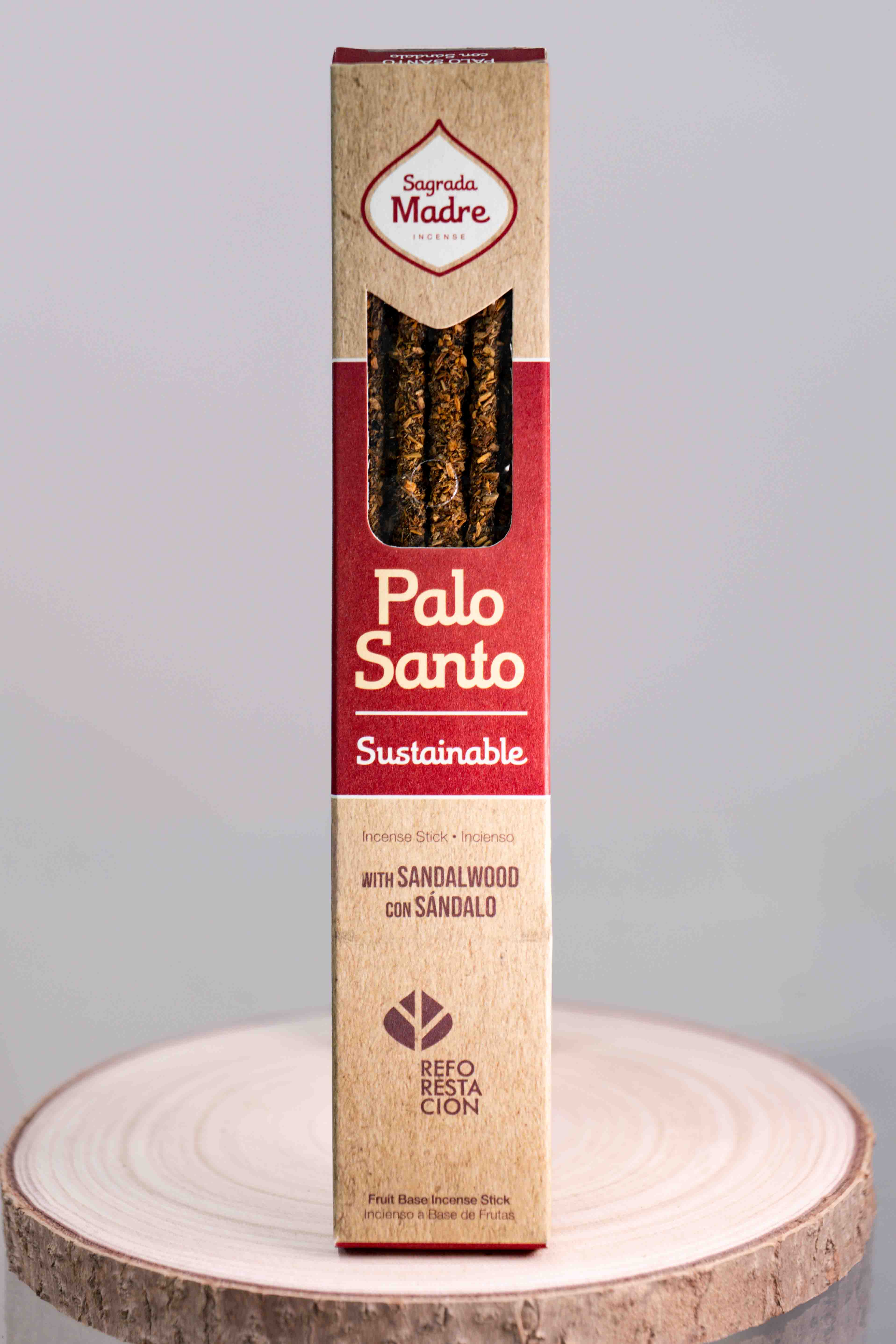 Incienso de Palo Santo con Sándalo - Sagrada Madre