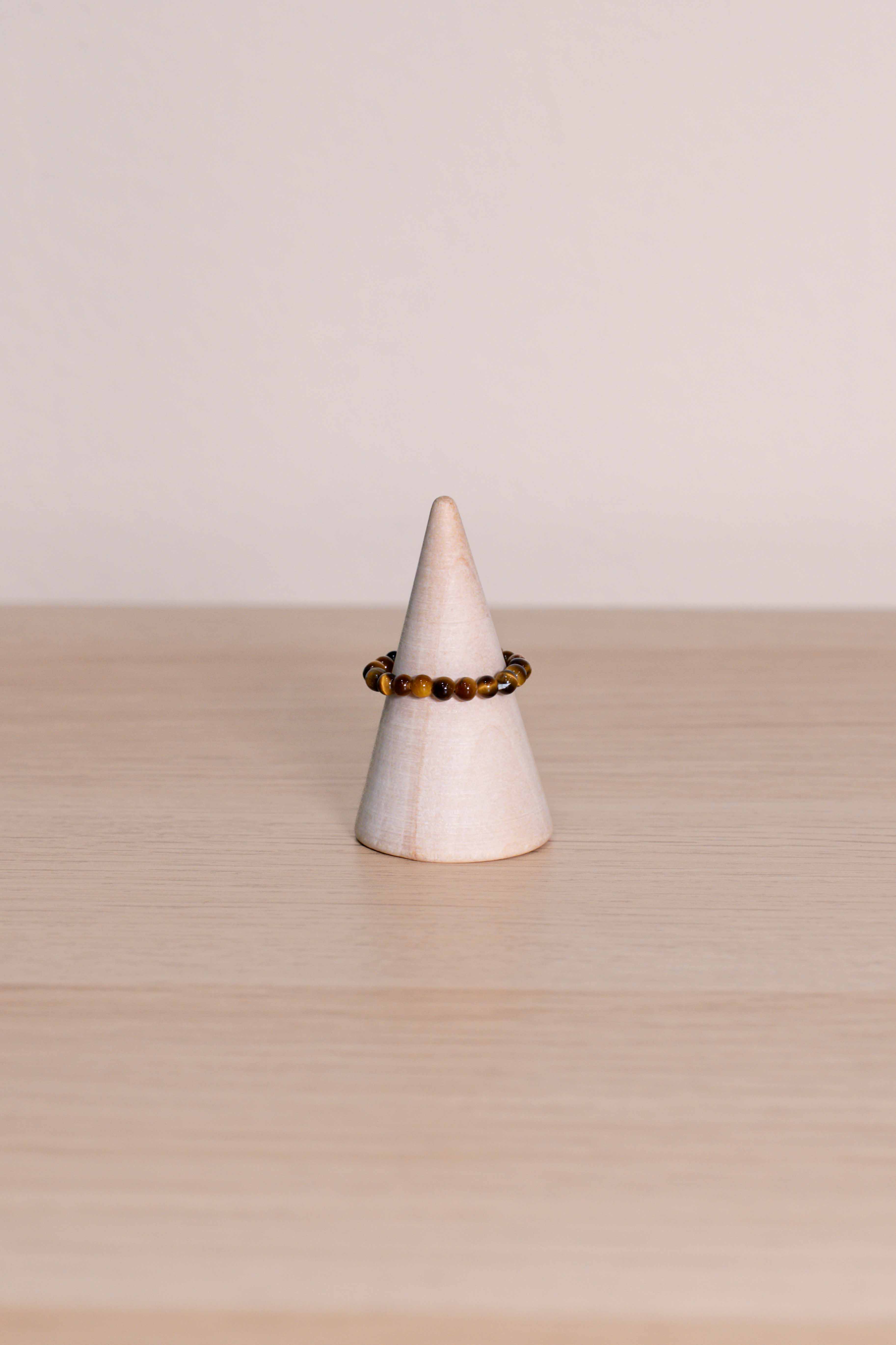 Anillo elástico Ojo de Tigre