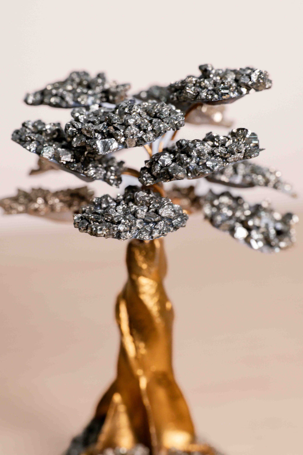 Árbol de Pirita mini con base de pirita