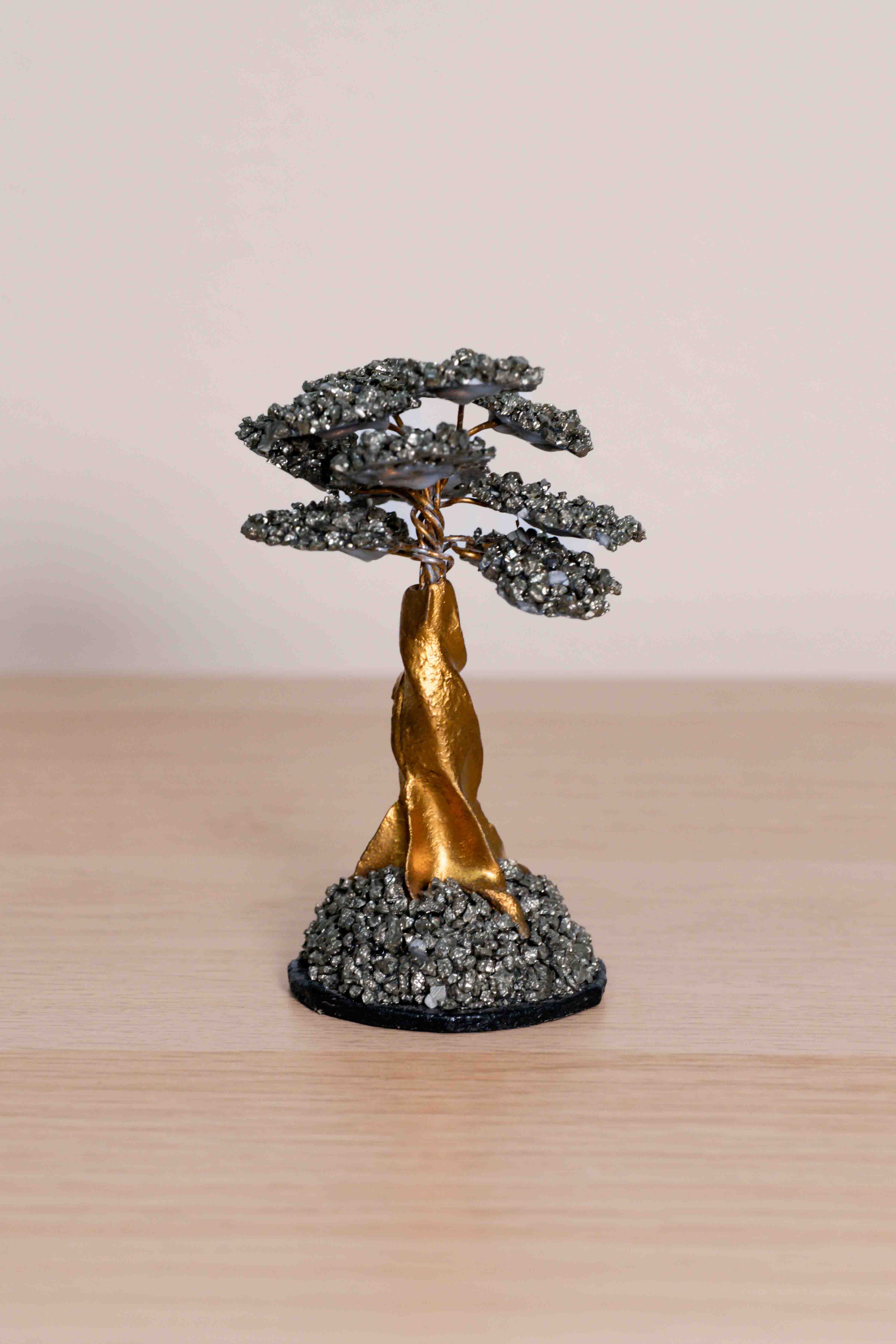 Árbol de Pirita mini con base de pirita