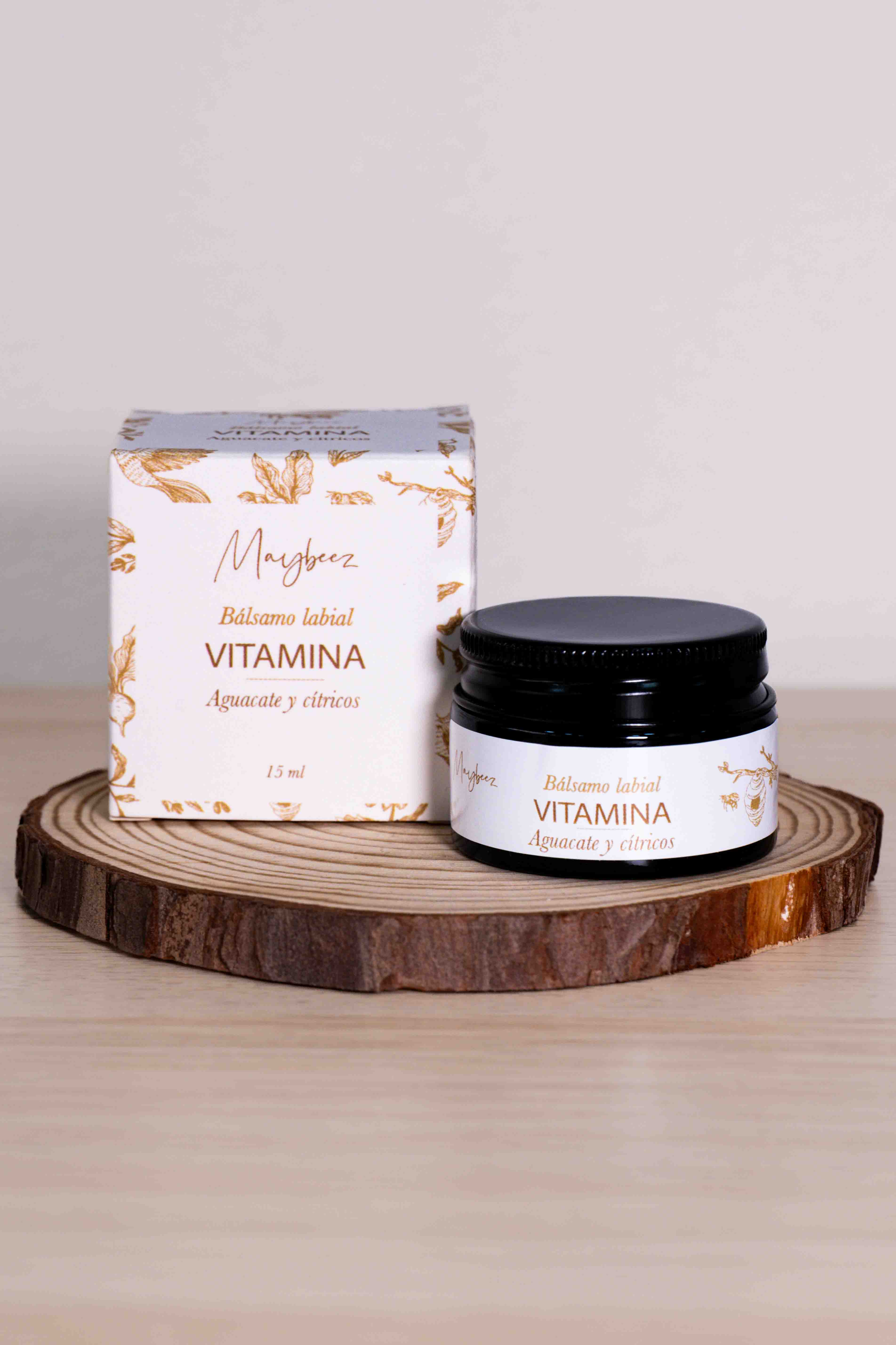 Bálsamo Labial Reparador Vitamina - Maybeez