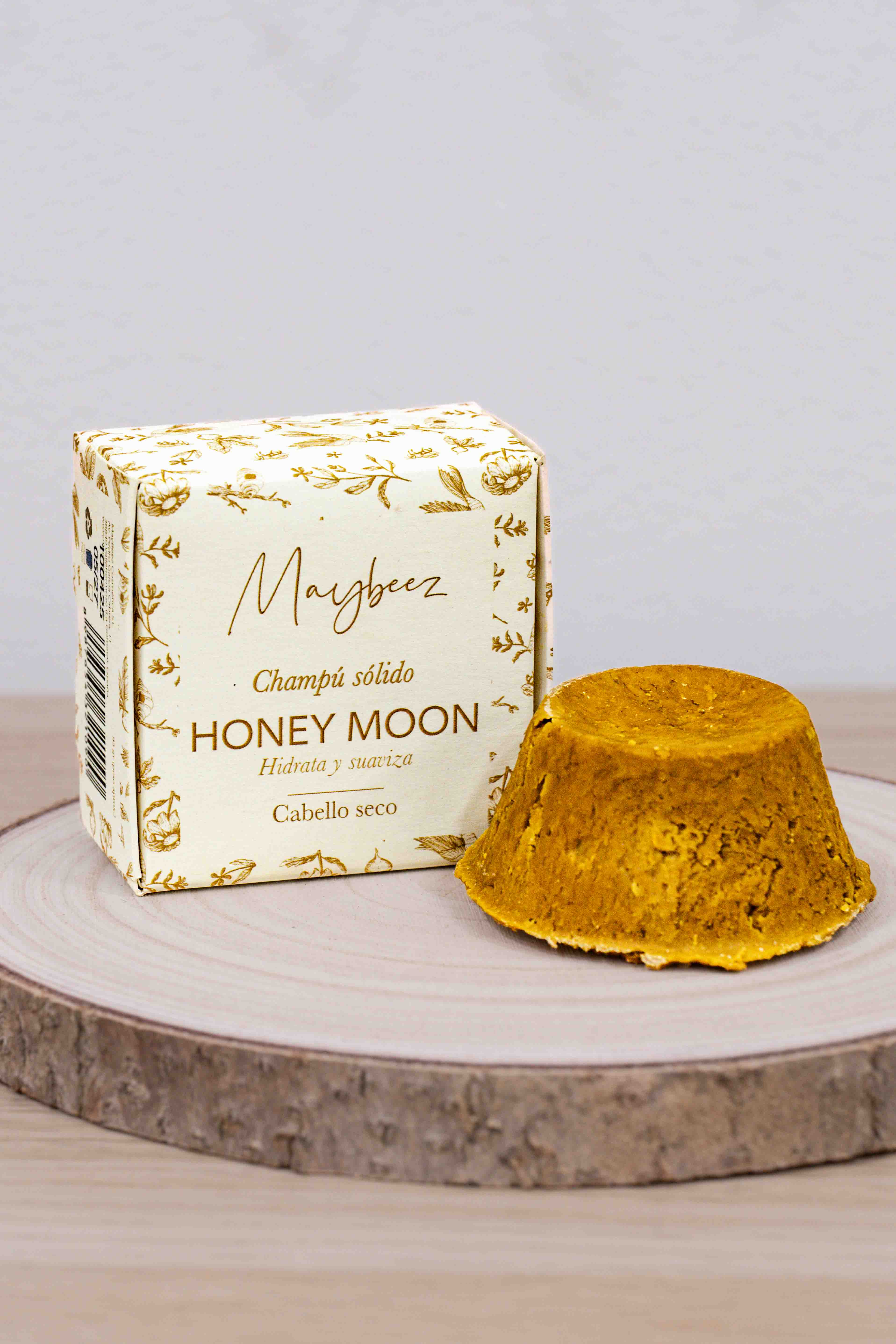 Champú sólido cabello seco Honey Moon - Maybeez