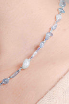 Collar de Aguamarina hecho a mano