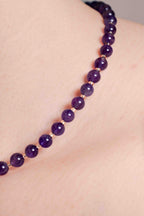 Collar de Amatista hecho a mano - Modelo B