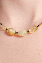 Collar de Citrino hecho a mano