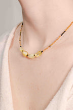 Collar de Citrino hecho a mano