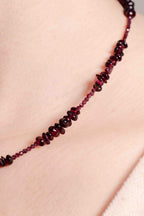 Collar de Granate hecho a mano
