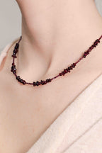 Collar de Granate hecho a mano