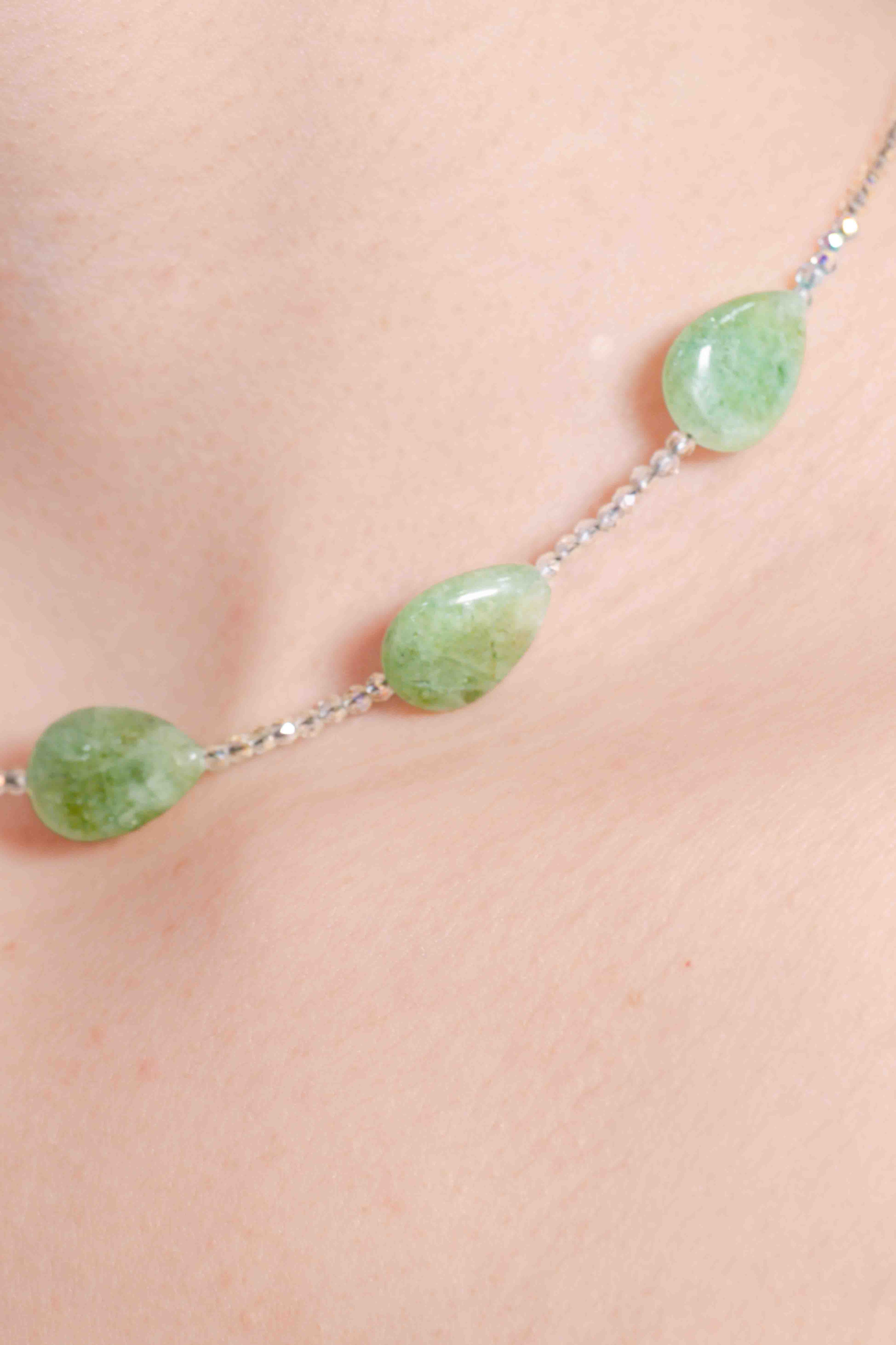 Collar de Jade hecho a mano - Modelo A