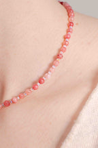 Collar de Rodocrosita hecho a mano - Modelo A