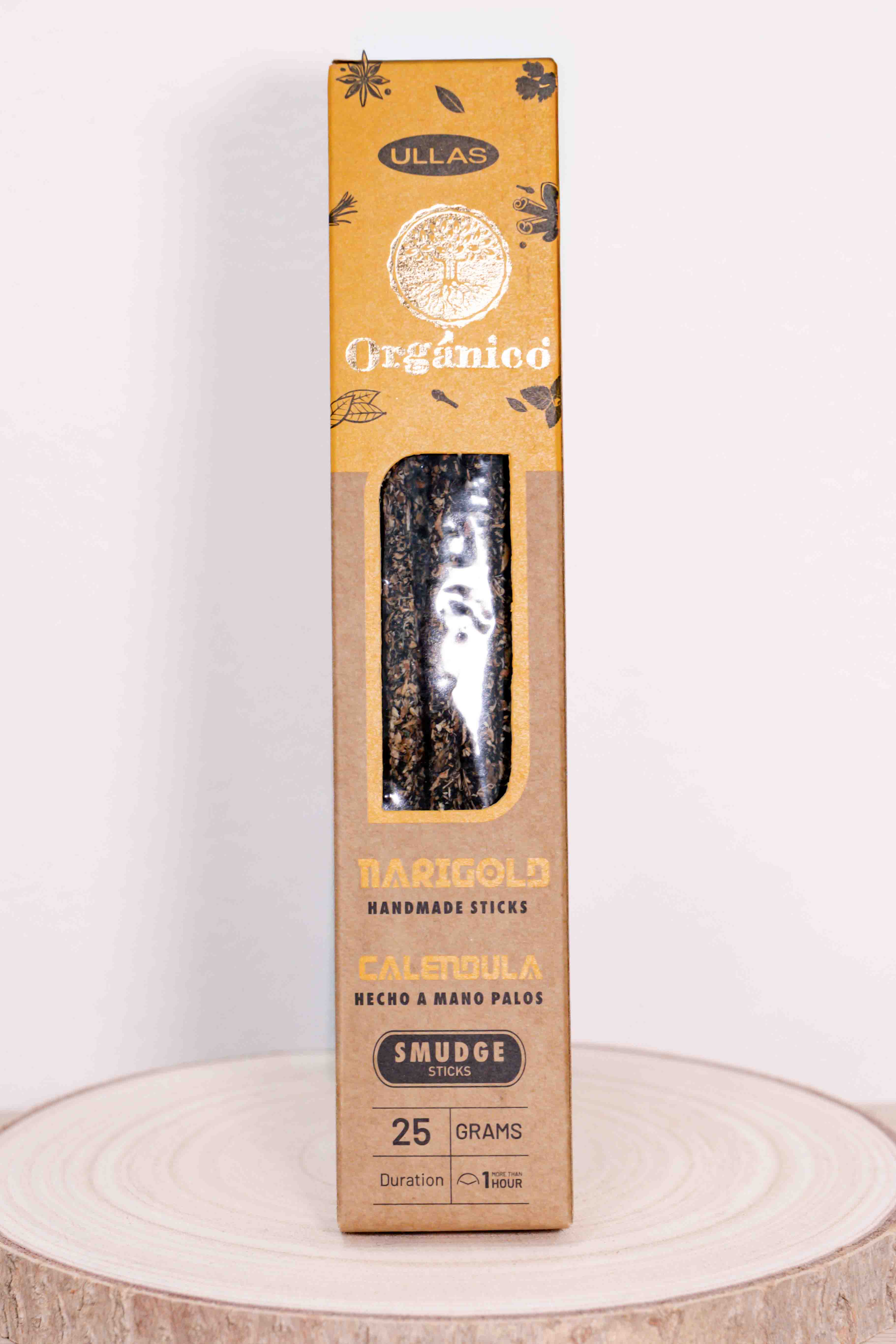 Incienso Orgánico Caléndula - Ullas