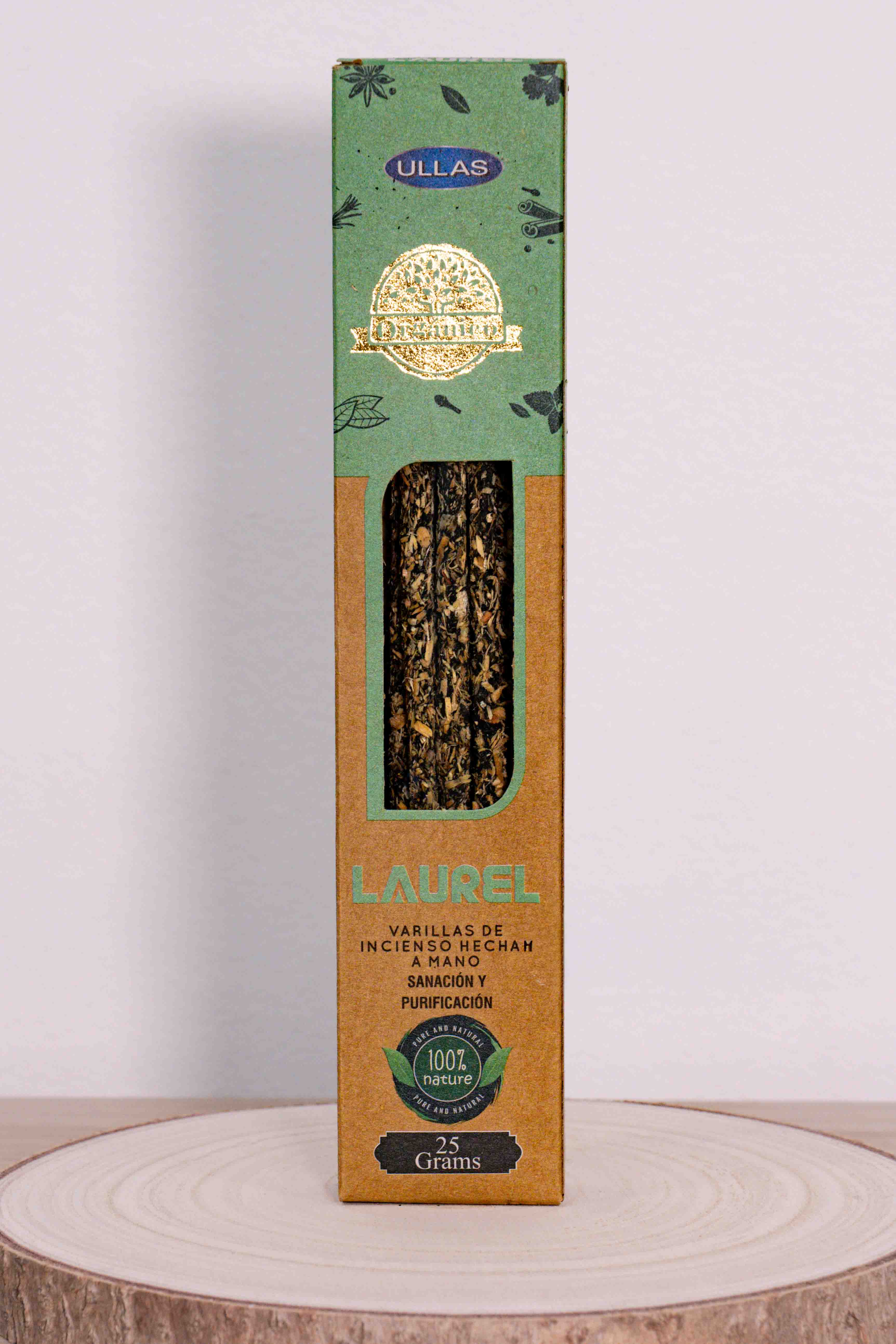 Incienso Orgánico Laurel - Ullas
