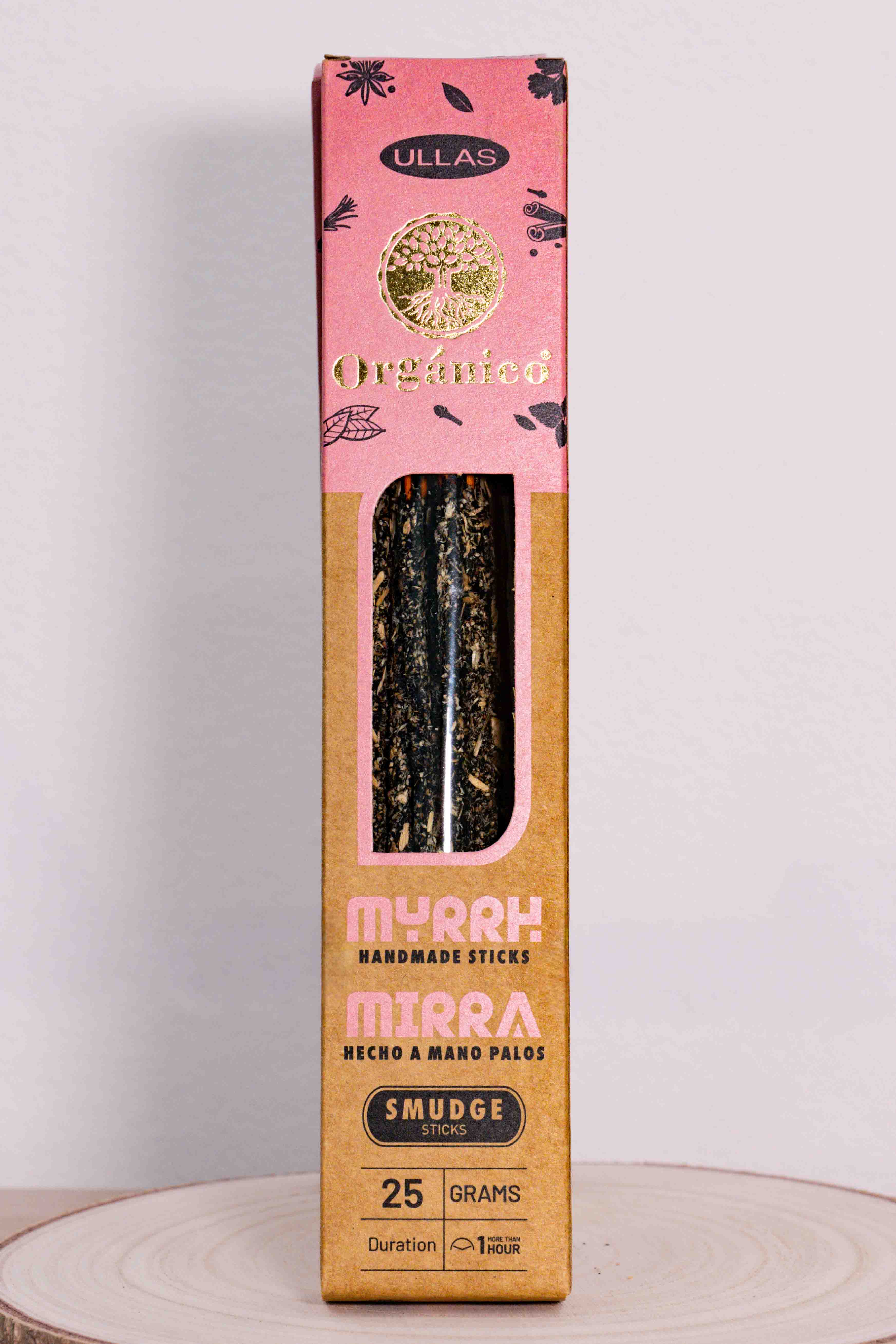Incienso Orgánico Mirra - Ullas