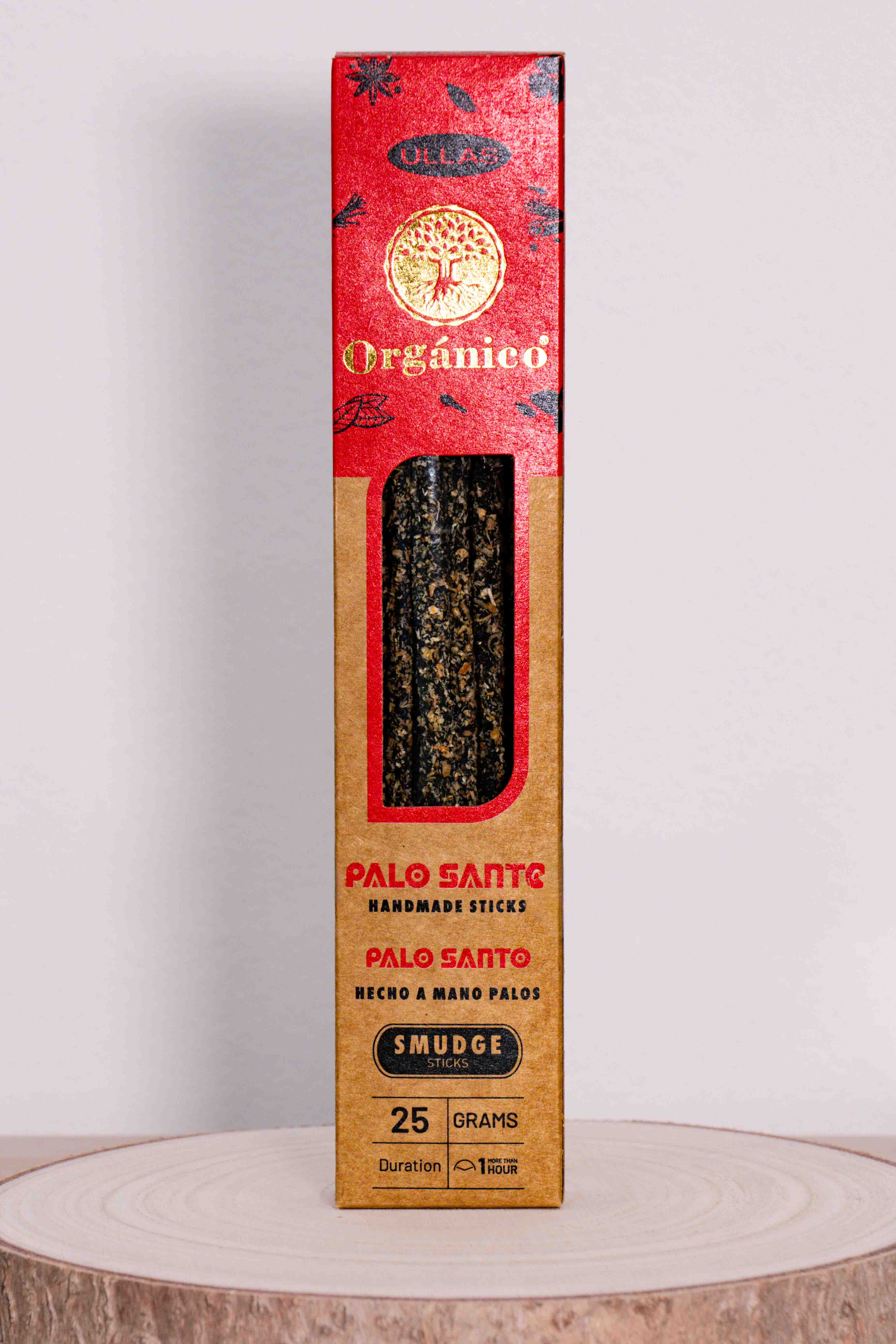 Incienso Orgánico Palo Santo - Ullas