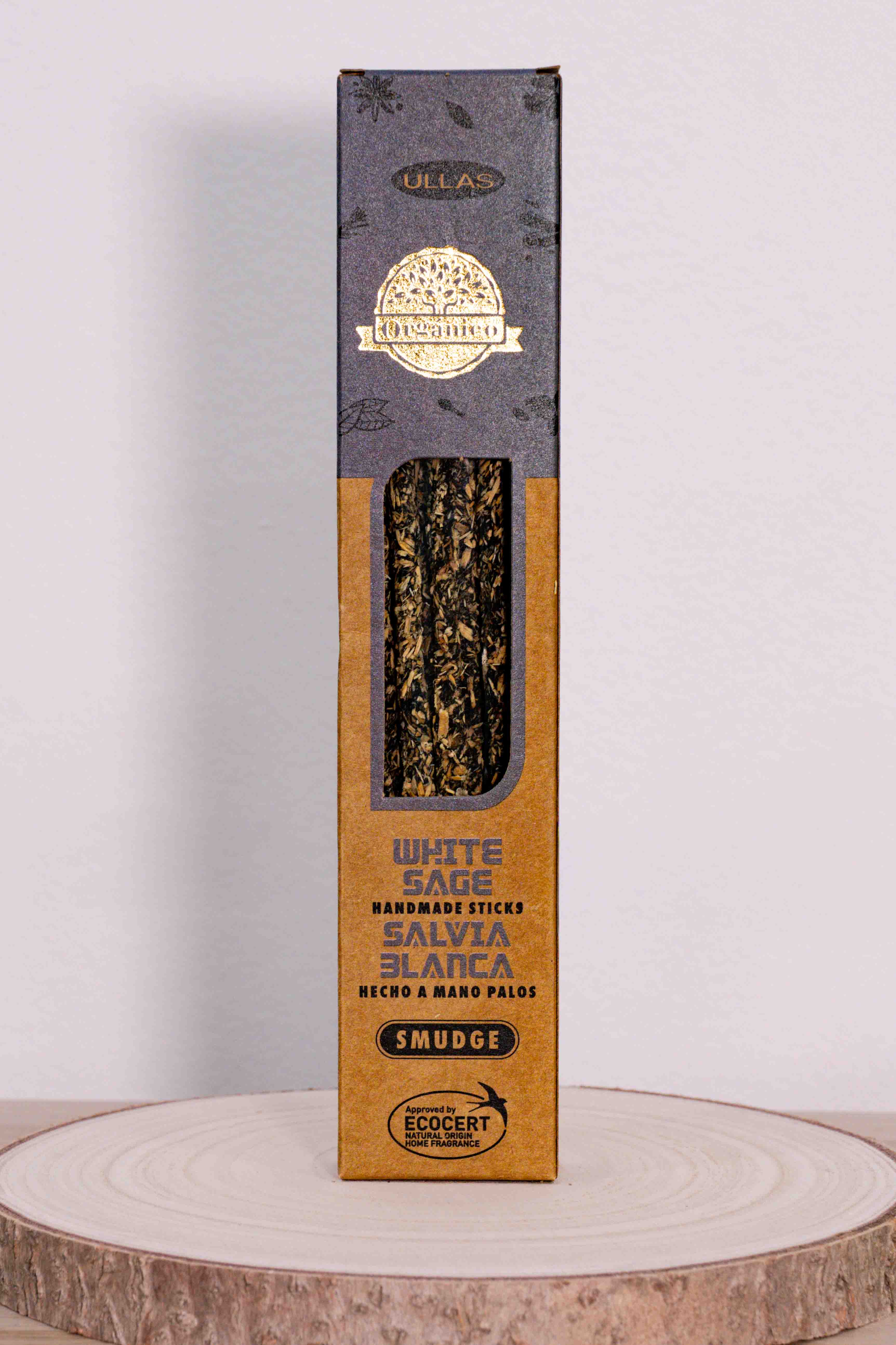 Incienso Orgánico Salvia Blanca - Ullas