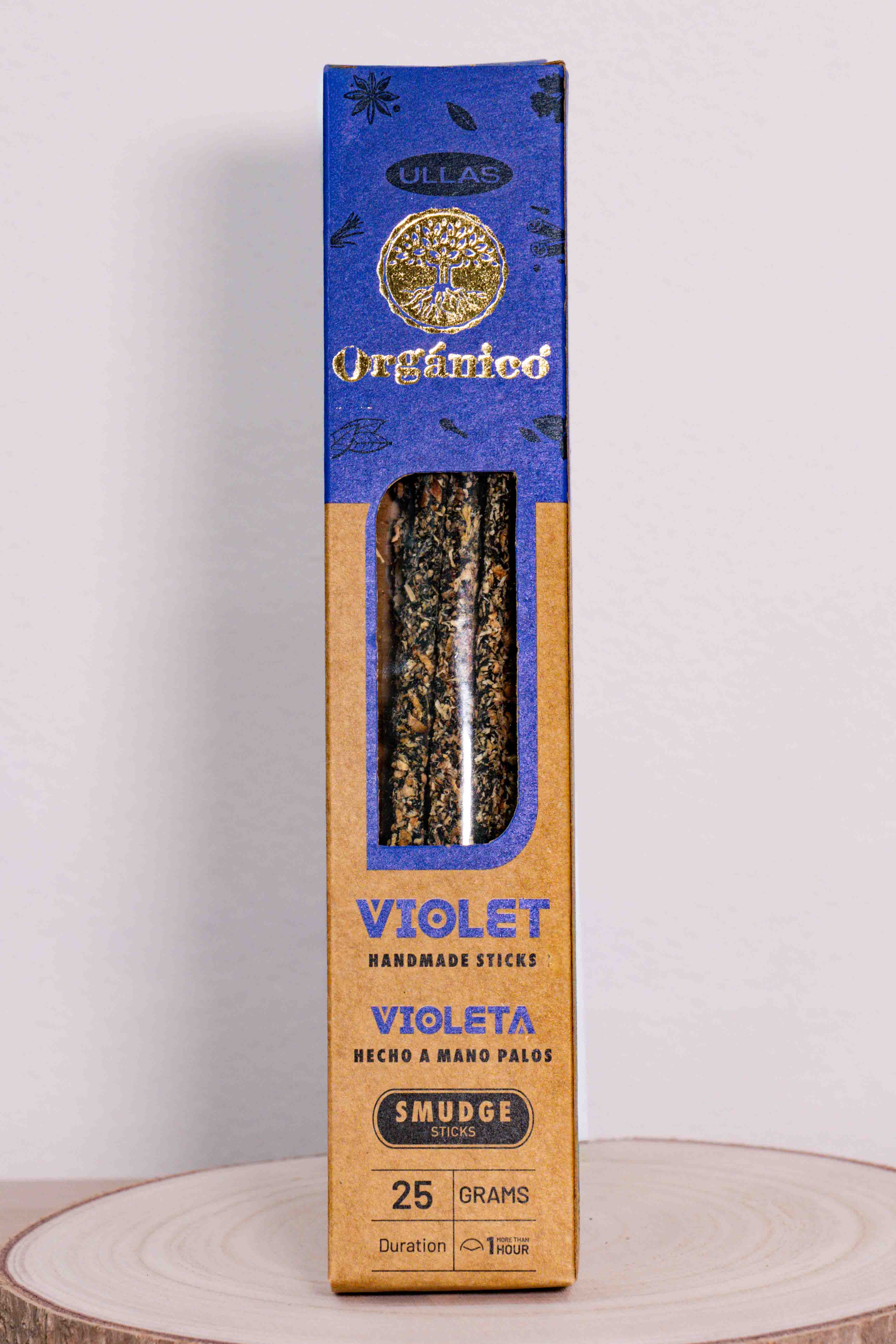 Incienso Orgánico Violeta - Ullas
