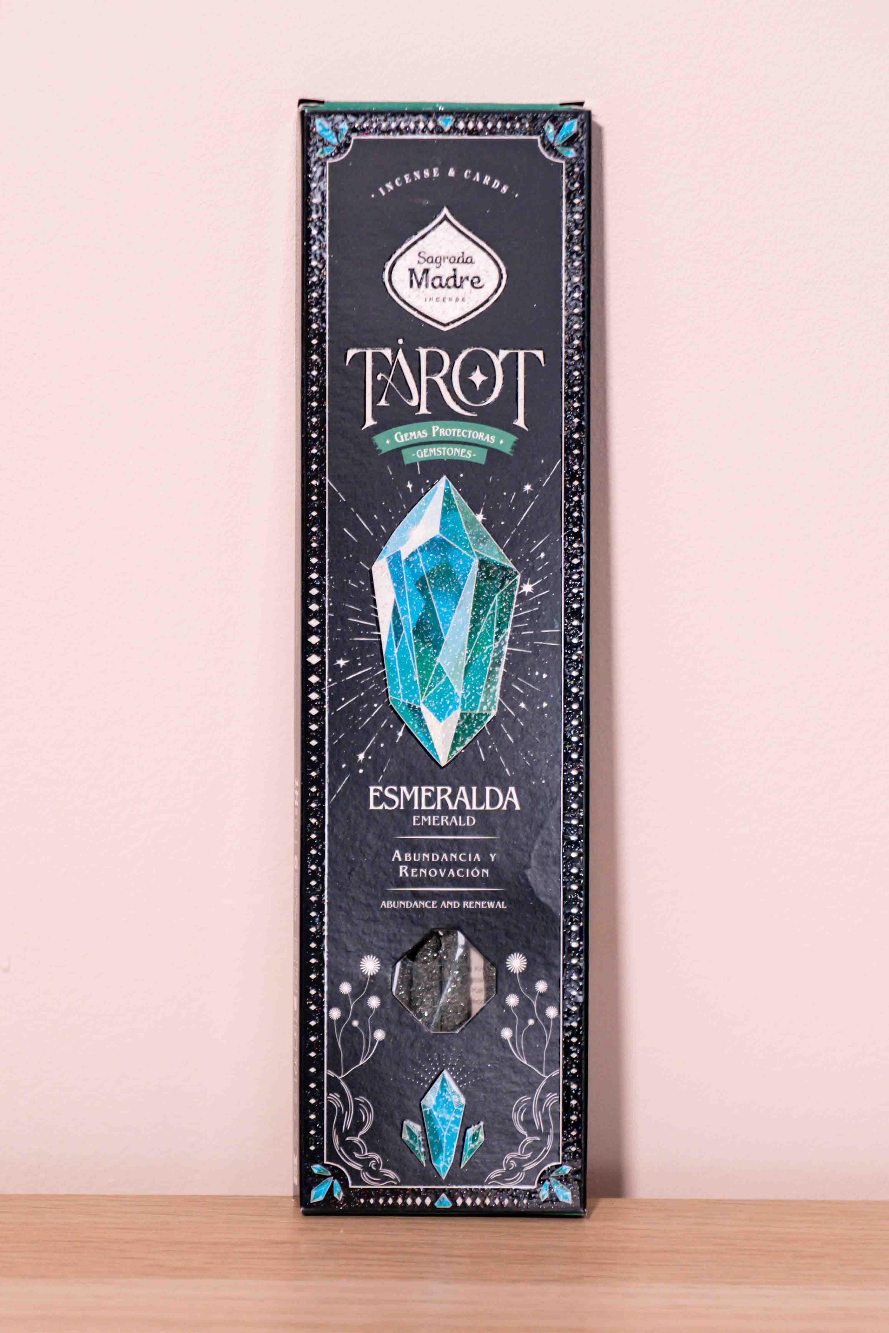 Incienso Tarot Gemas Esmeralda - Sagrada Madre