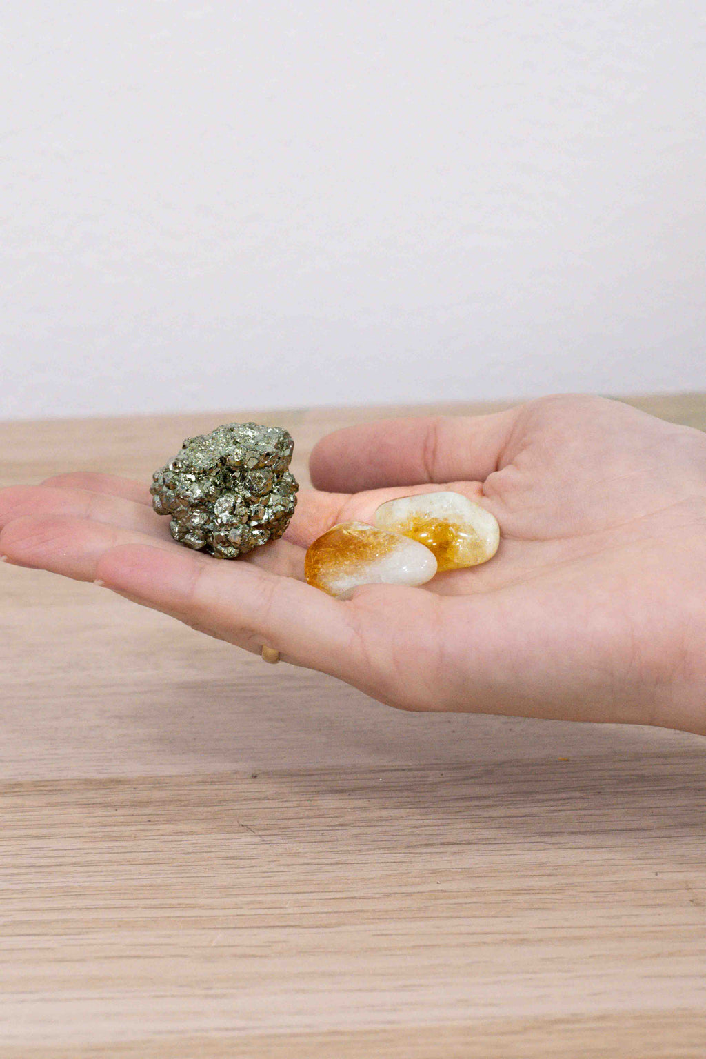 Pack Minerales Abundancia y Éxito – Pirita y Citrino