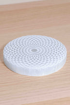 Placa de Selenita con Geometría Sagrada