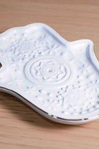 Portaincienso Hamsa - Blanco