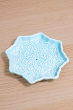 Portaincienso Mandala - Azul