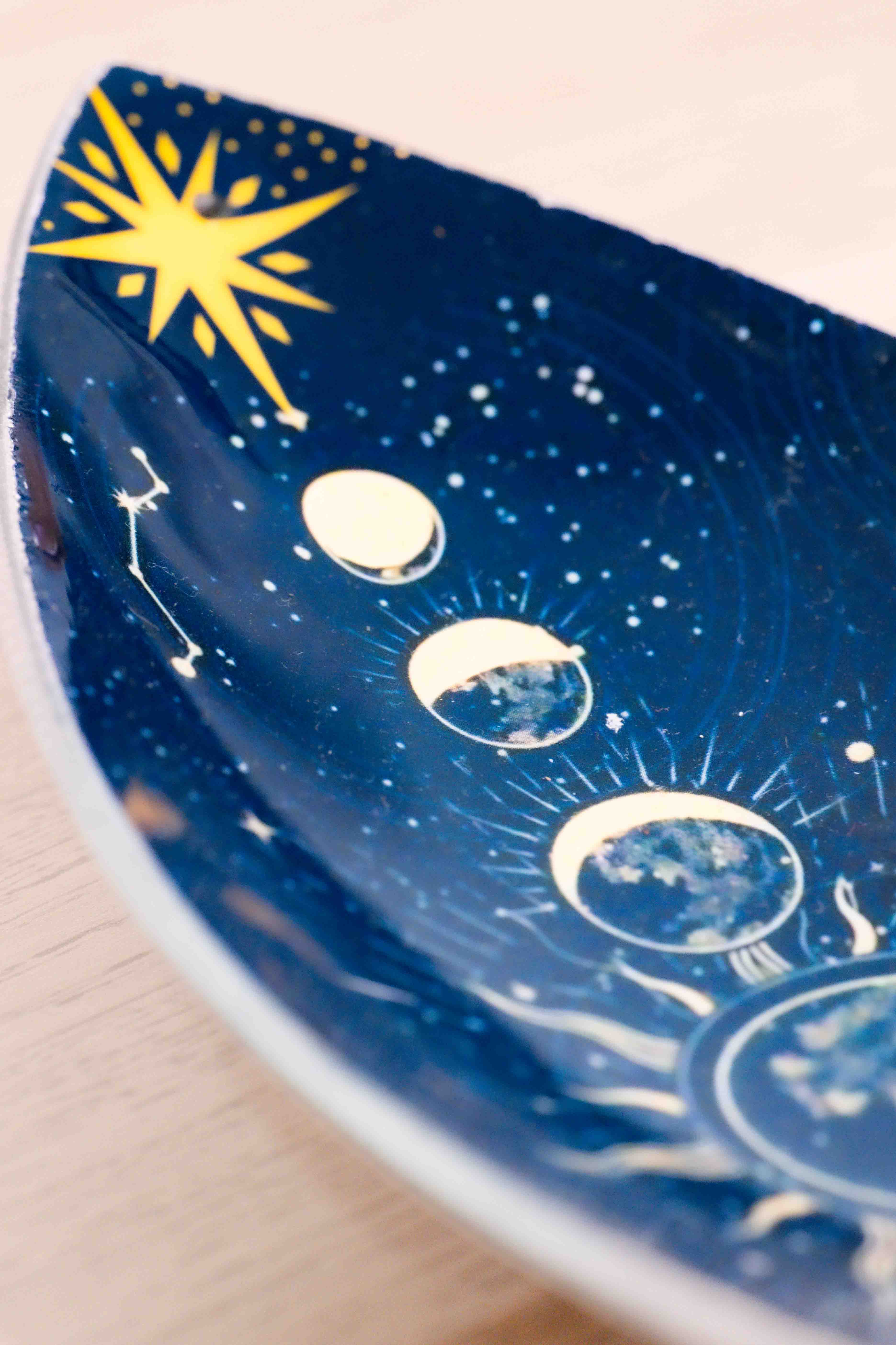 Portainciensos de aluminio - Sol y Lunas