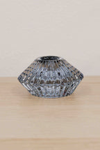 Portavelas reversible – Cristal gris