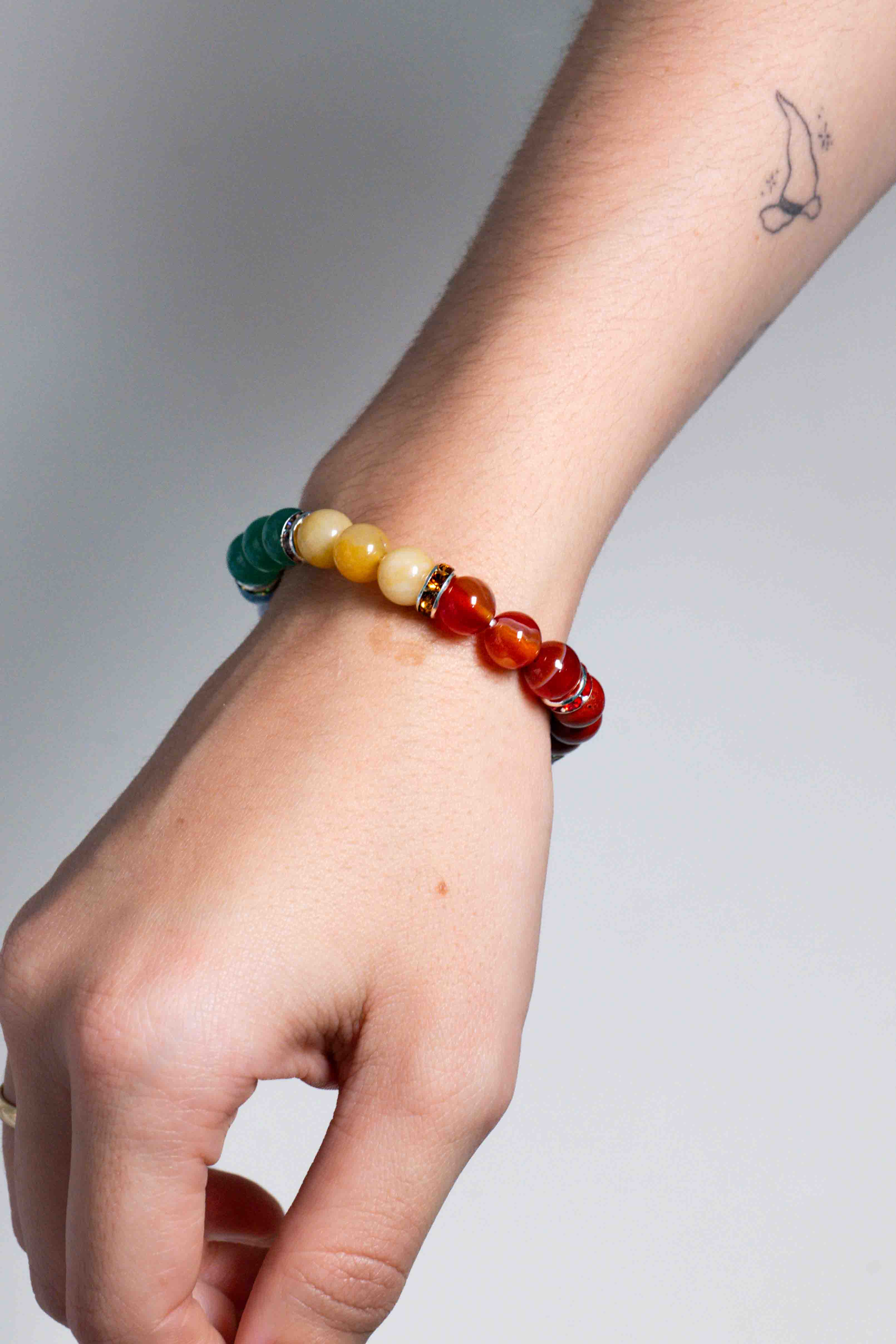 Pulsera 7 Chakras 8mm