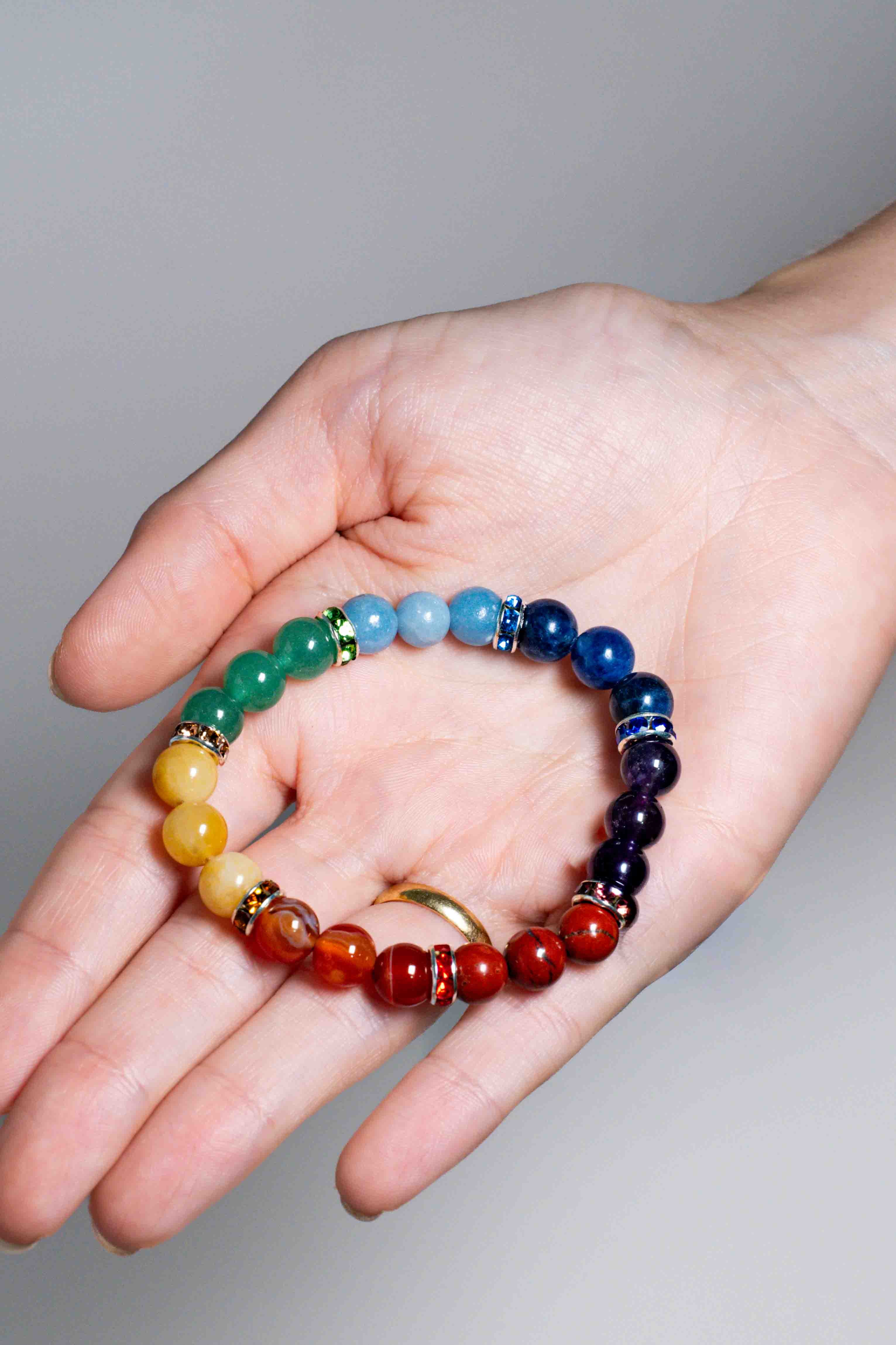 Pulsera 7 Chakras 8mm