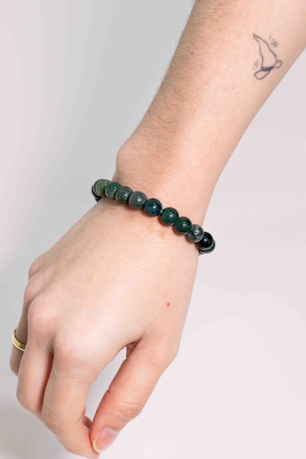 Pulsera Ágata Musgosa 8mm