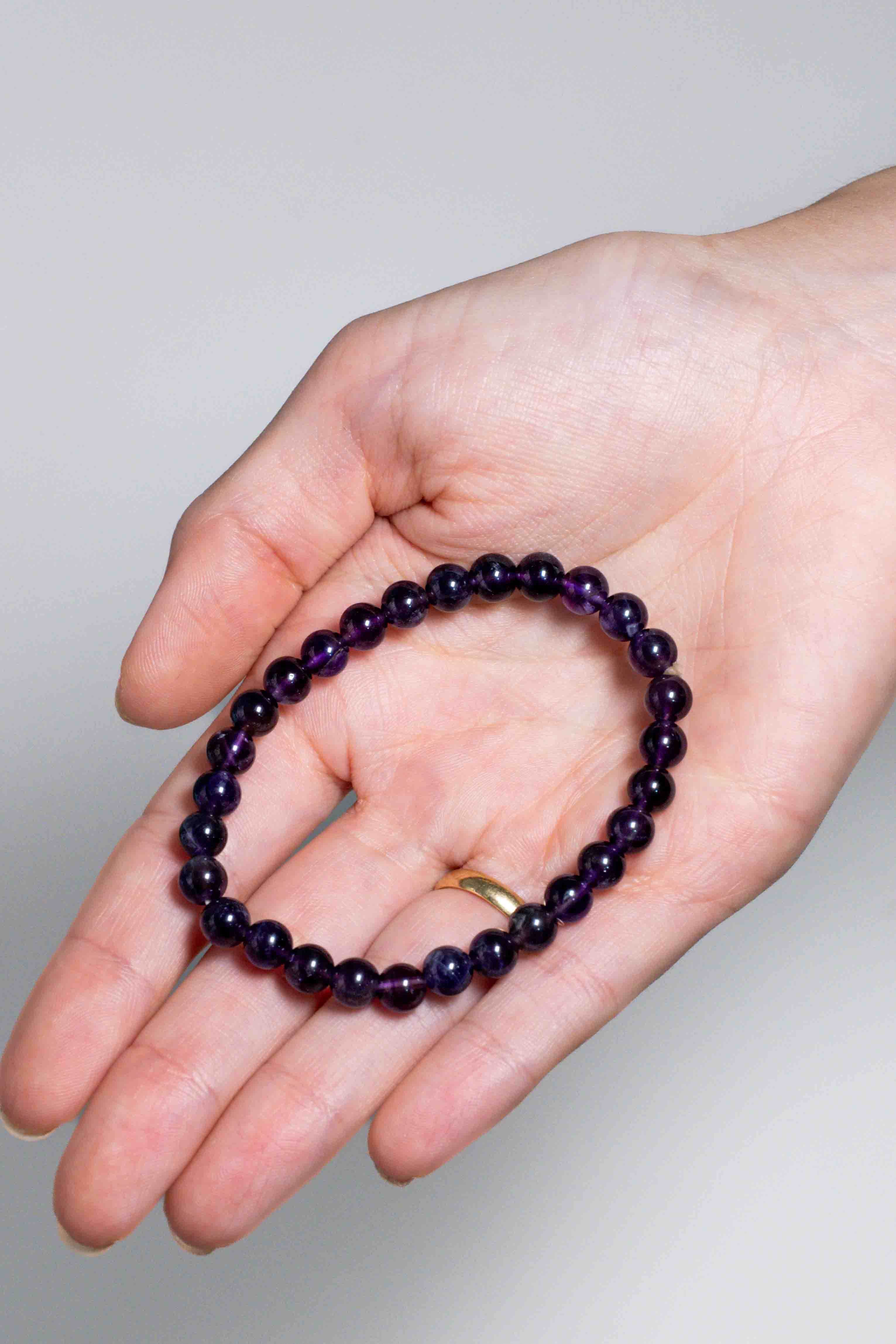 Pulsera de Amatista 6mm