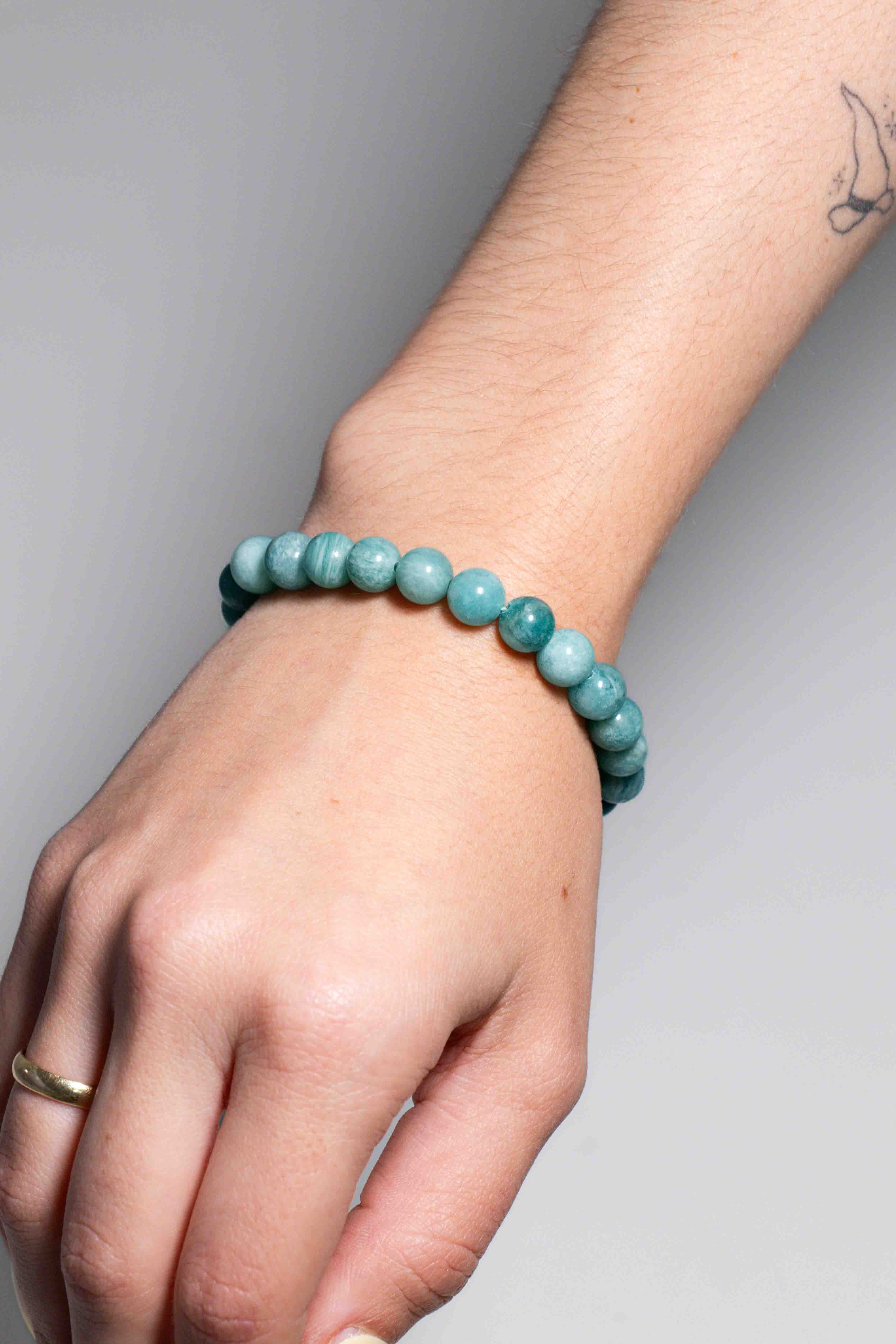 Pulsera Amazonita 8mm