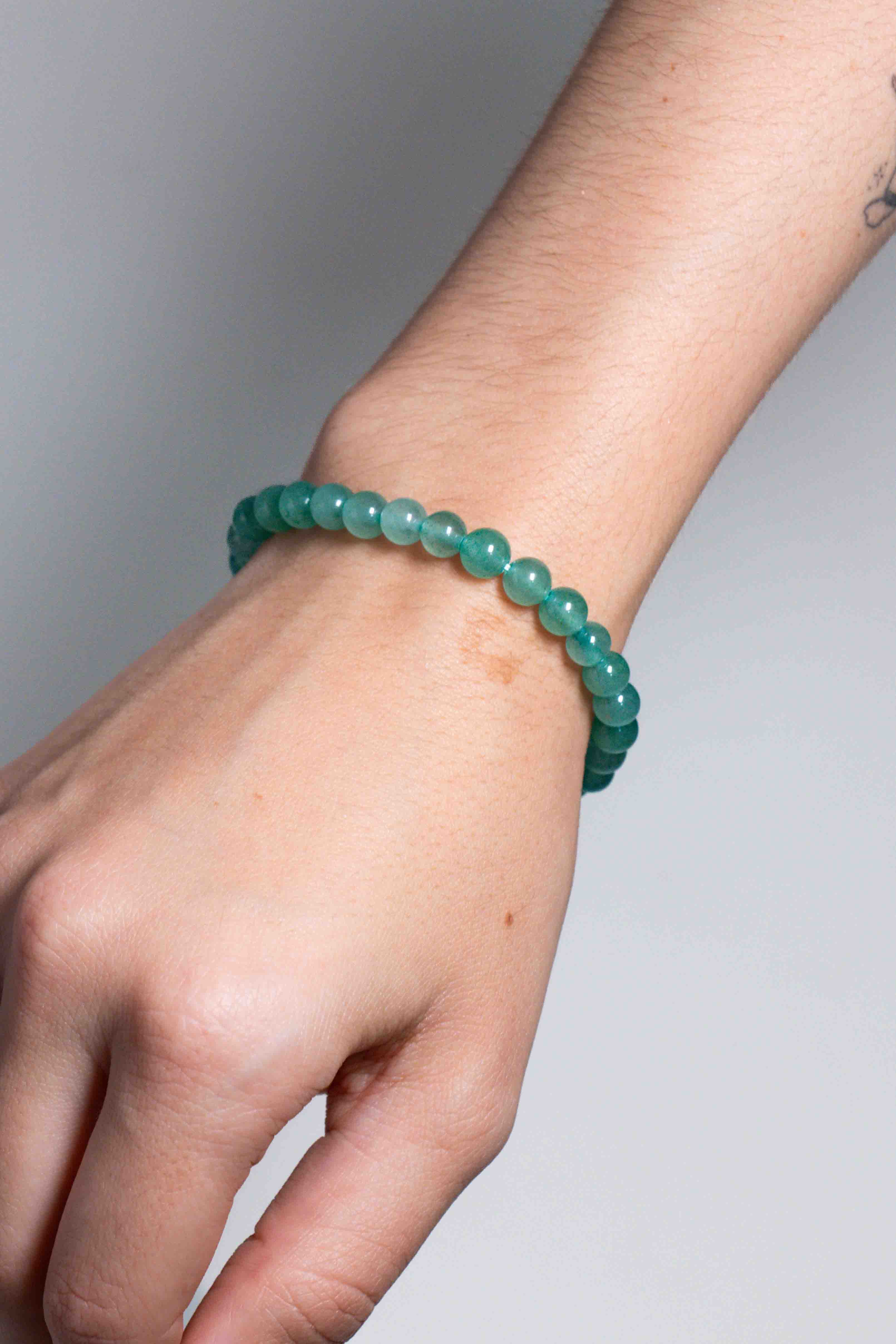 Pulsera de Aventurina Verde 6mm
