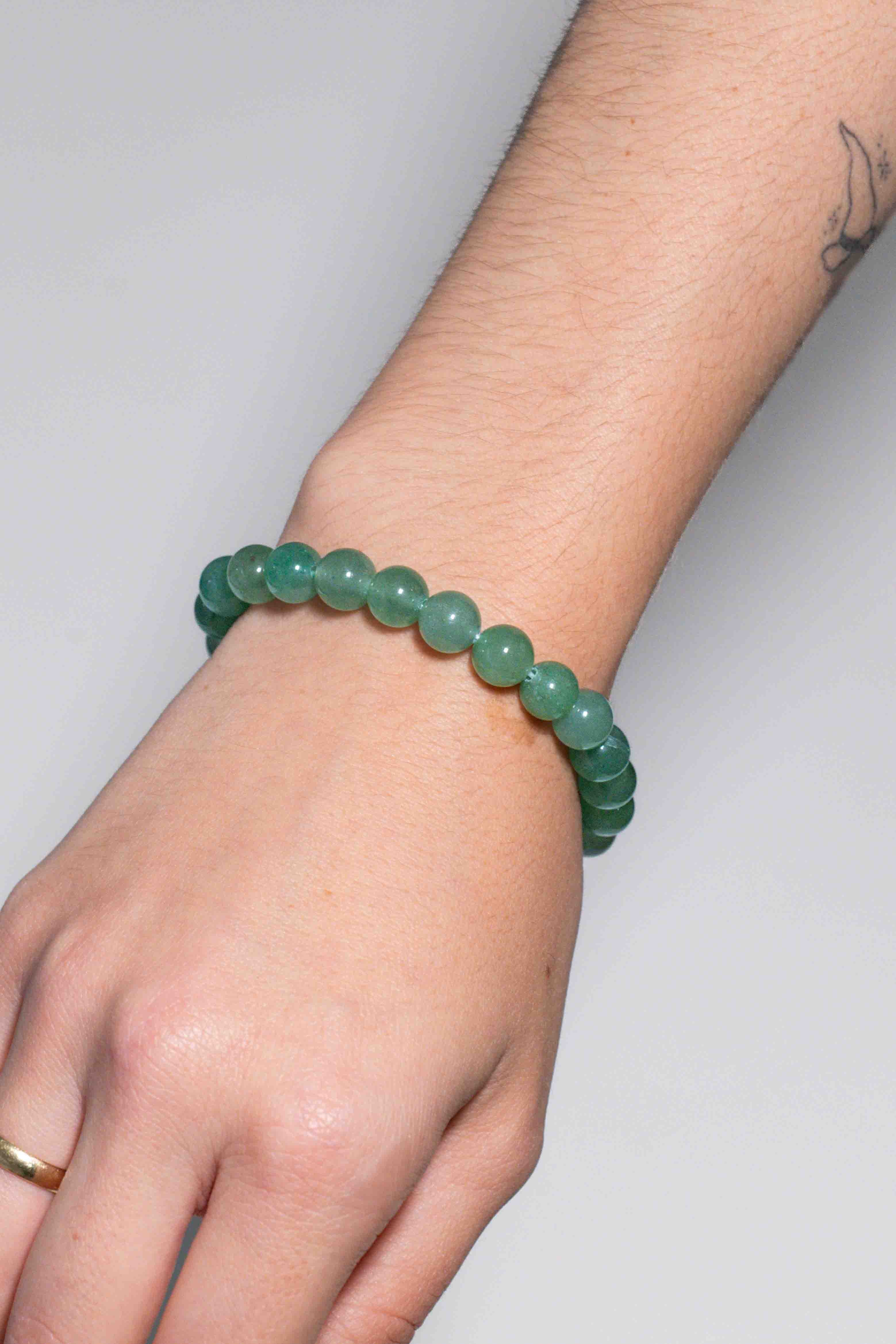 Pulsera de Aventurina Verde 8mm