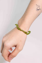 Pulsera Peridoto Chips
