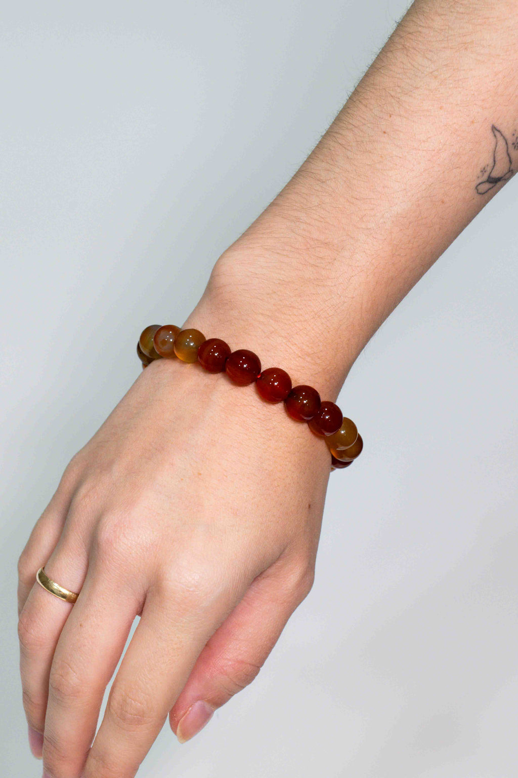 Pulsera Cornalina 10mm