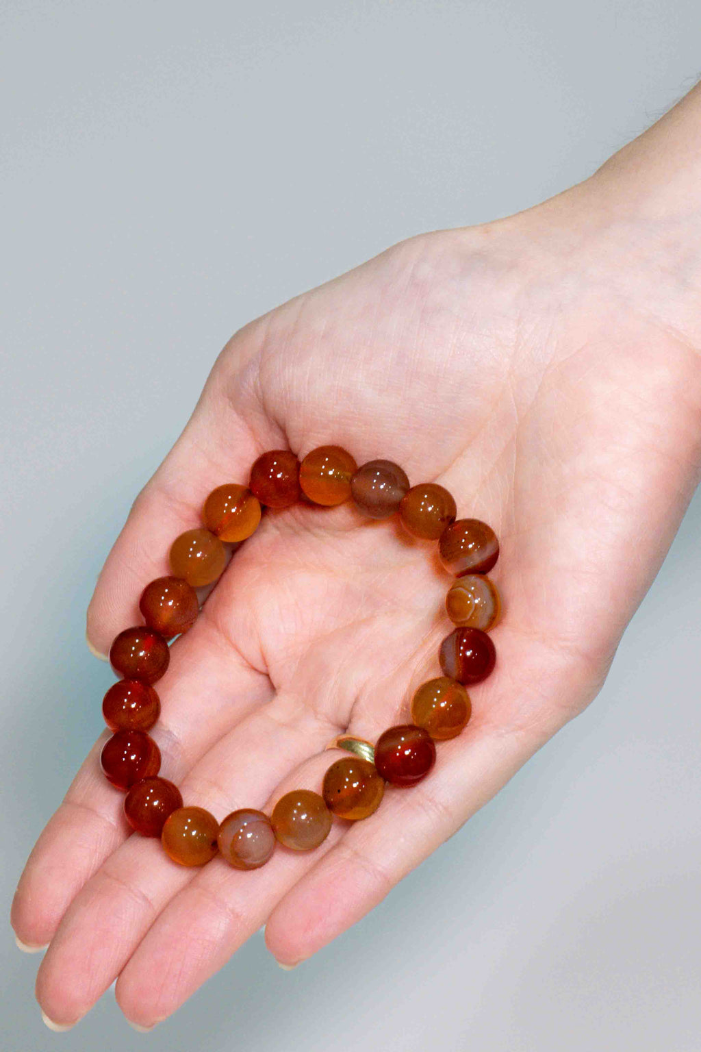 Pulsera Cornalina 10mm