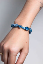 Pulsera Cuarzo Azul Chips