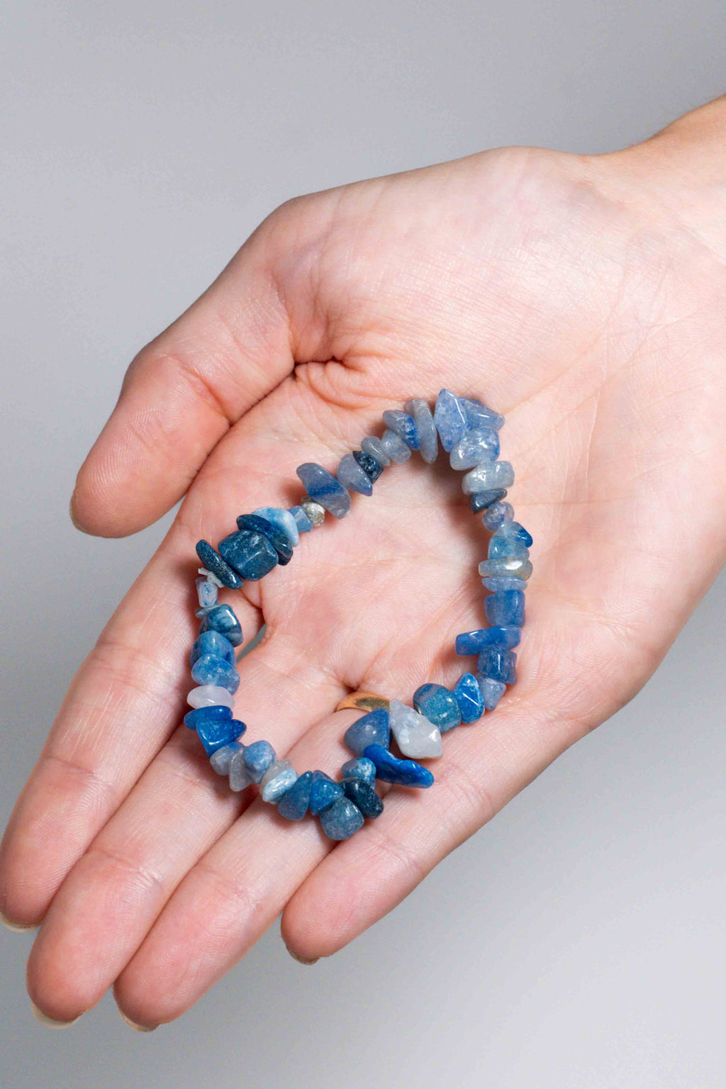 Pulsera Cuarzo Azul Chips