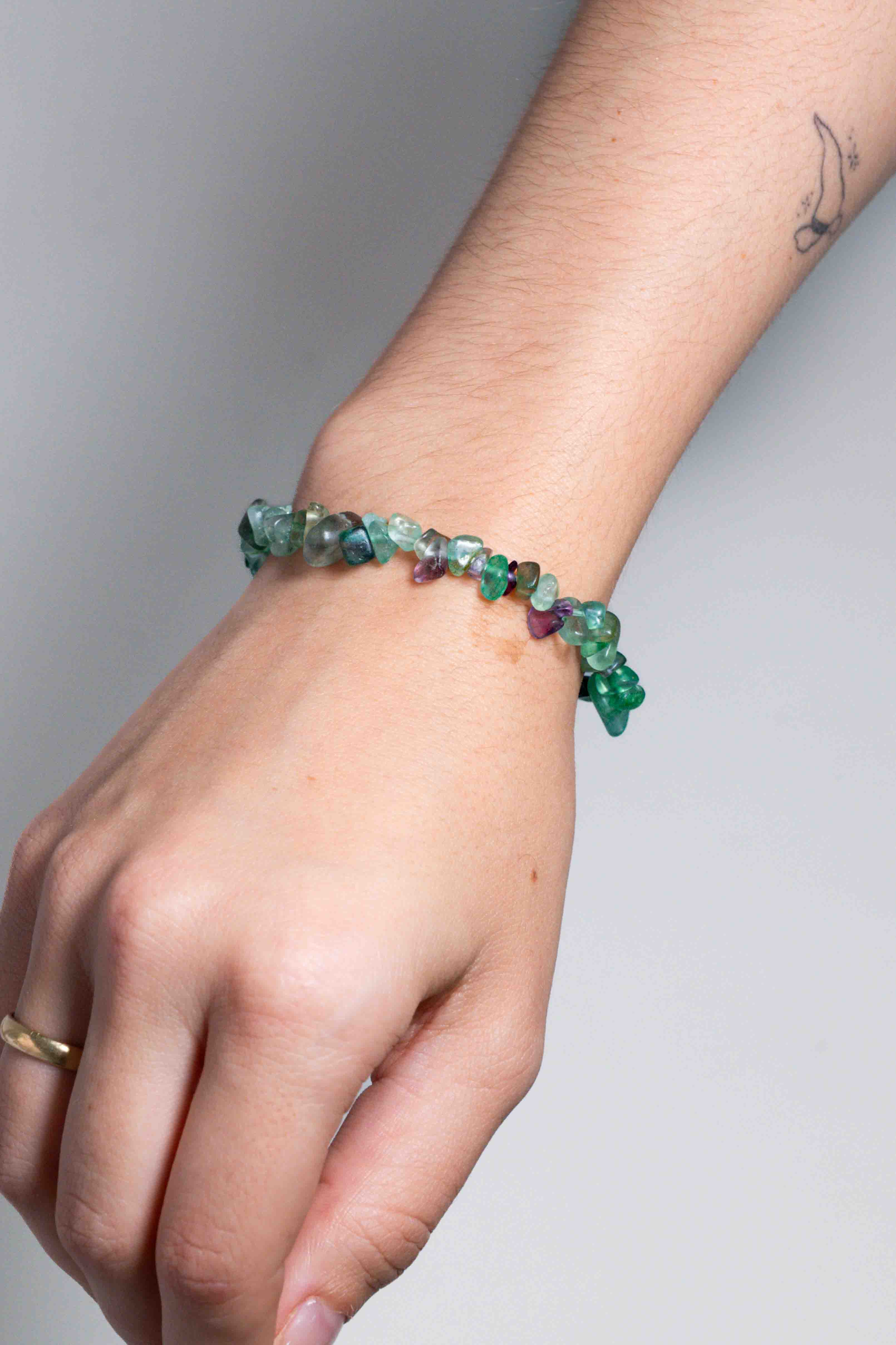 Pulsera Fluorita Chips