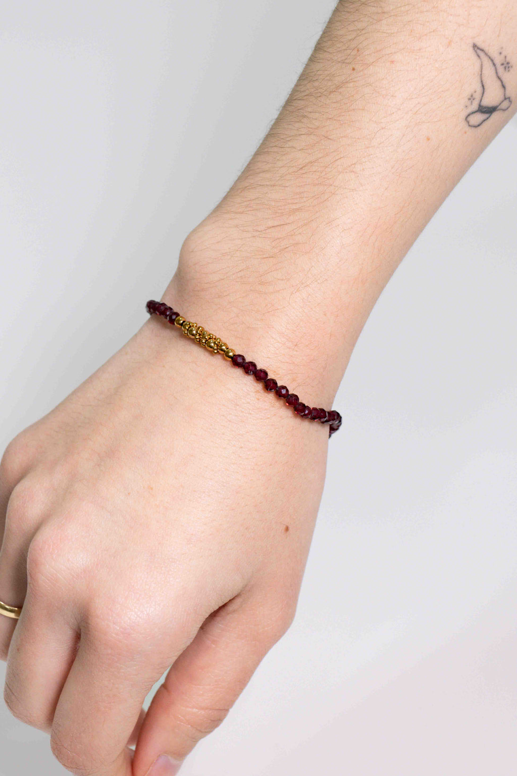 Pulsera de Granate Rodonita