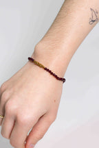 Pulsera de Granate Rodonita
