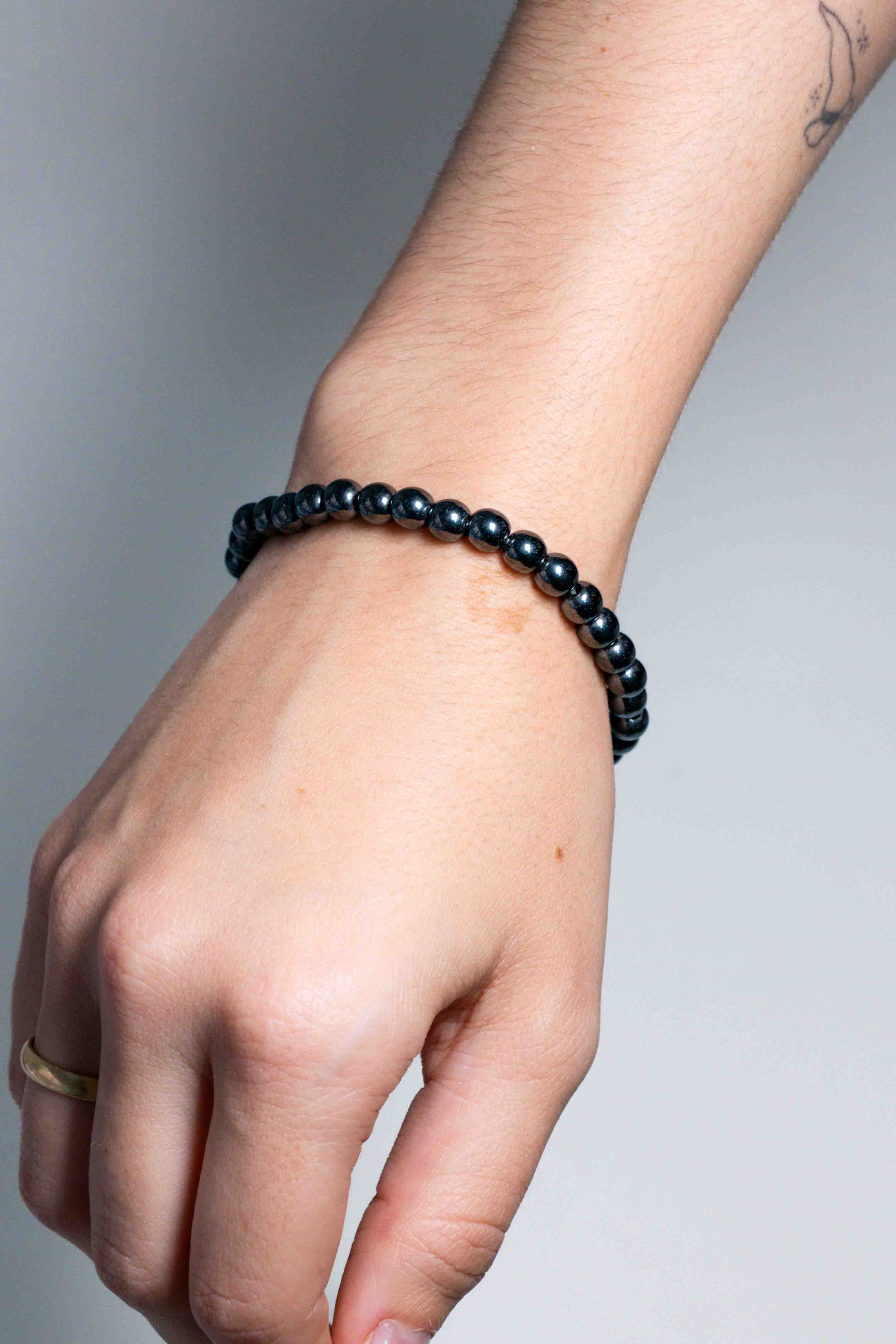 Pulsera Hematite 6mm