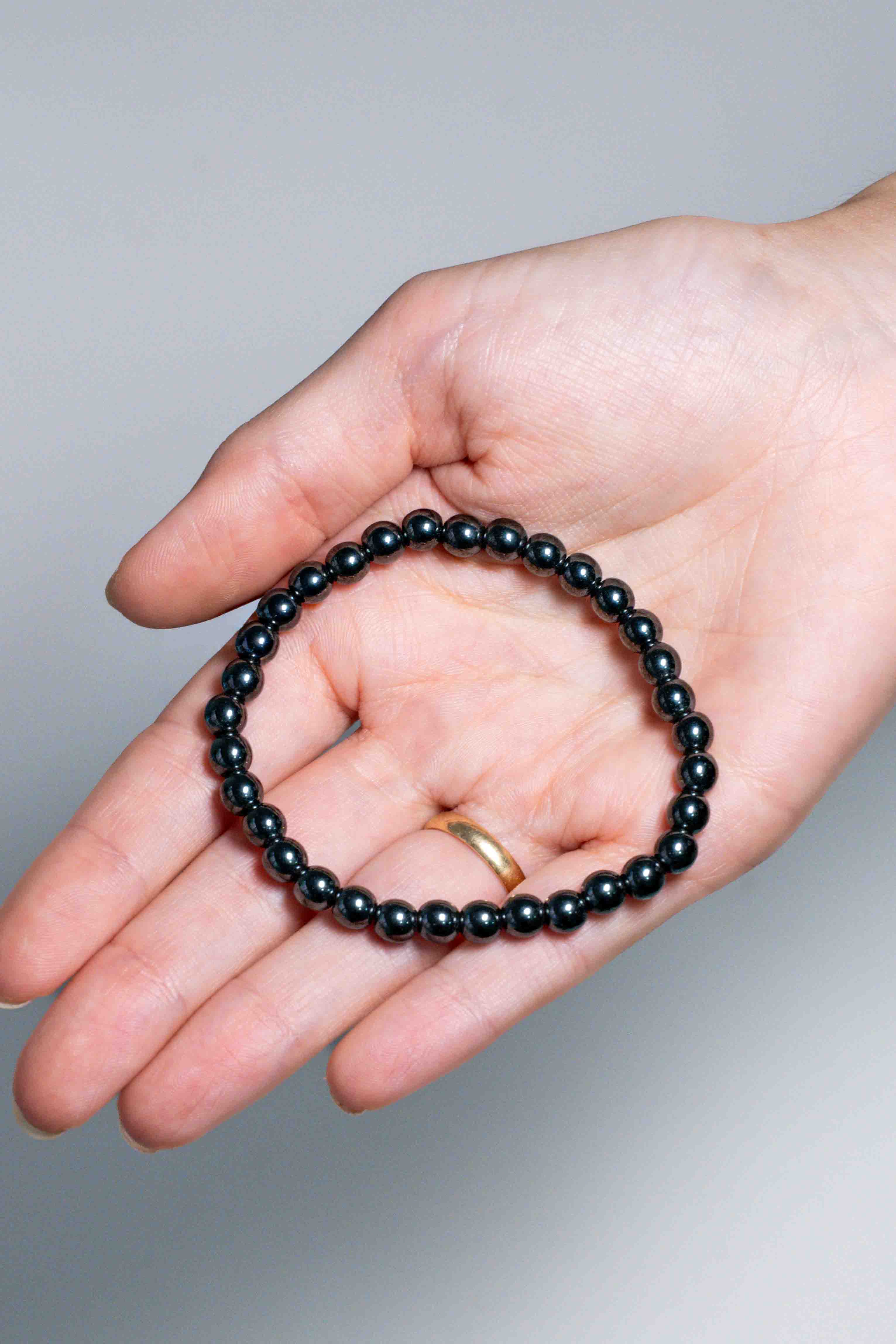Pulsera Hematite 6mm