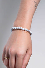 Pulsera Howlita 6mm