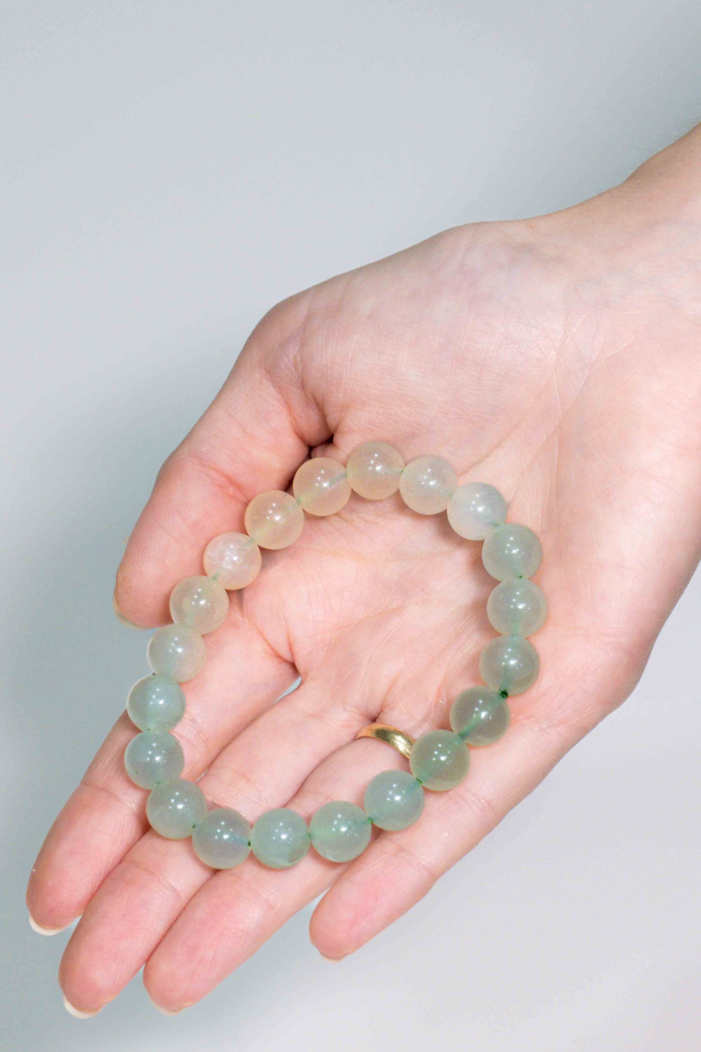 Pulsera Jade Verde 10mm